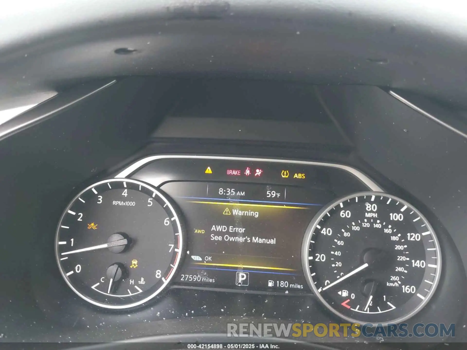 7 Photograph of a damaged car 5N1AZ2MS9KN149994 NISSAN MURANO 2019