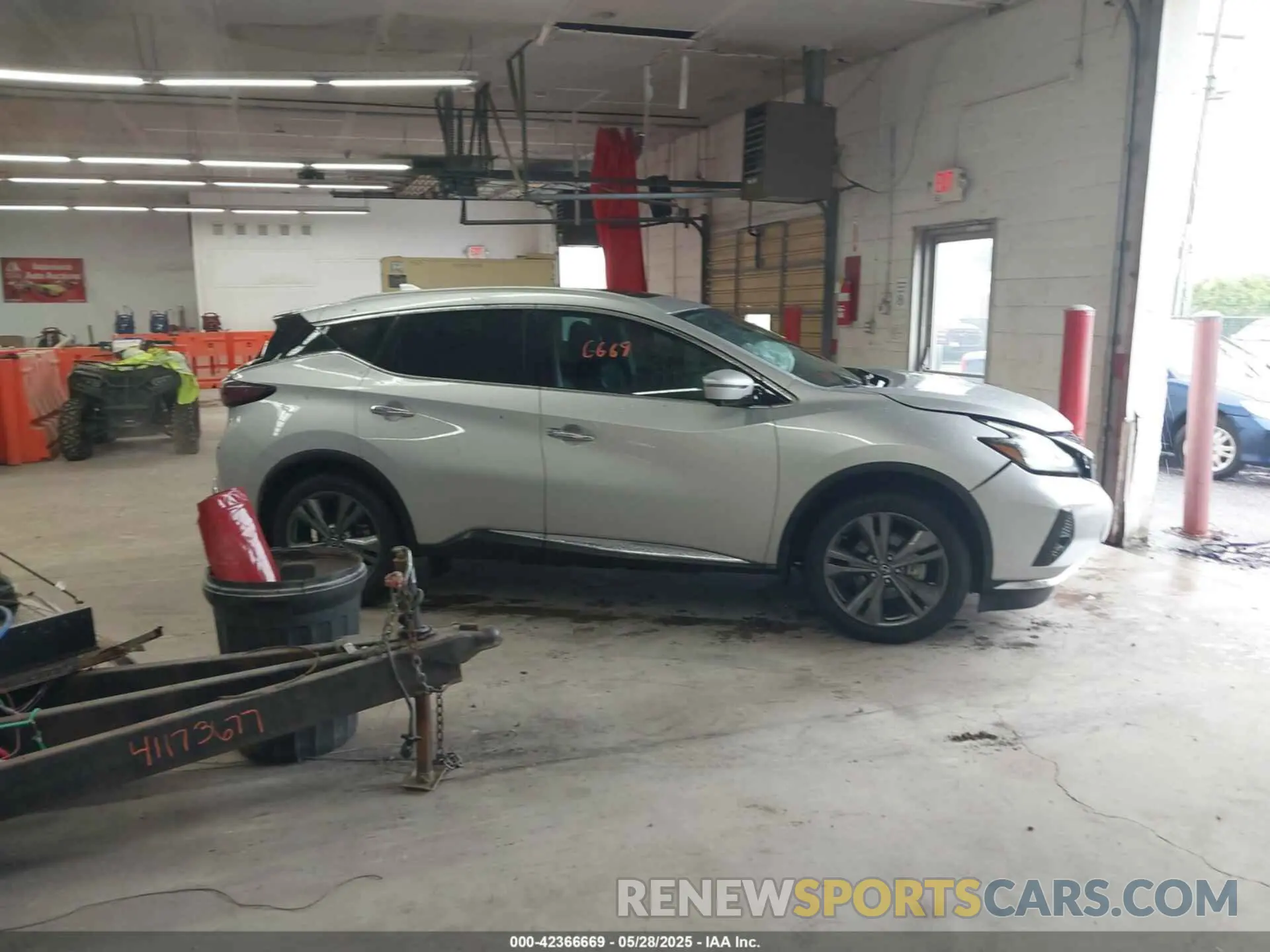 13 Photograph of a damaged car 5N1AZ2MS9KN150594 NISSAN MURANO 2019
