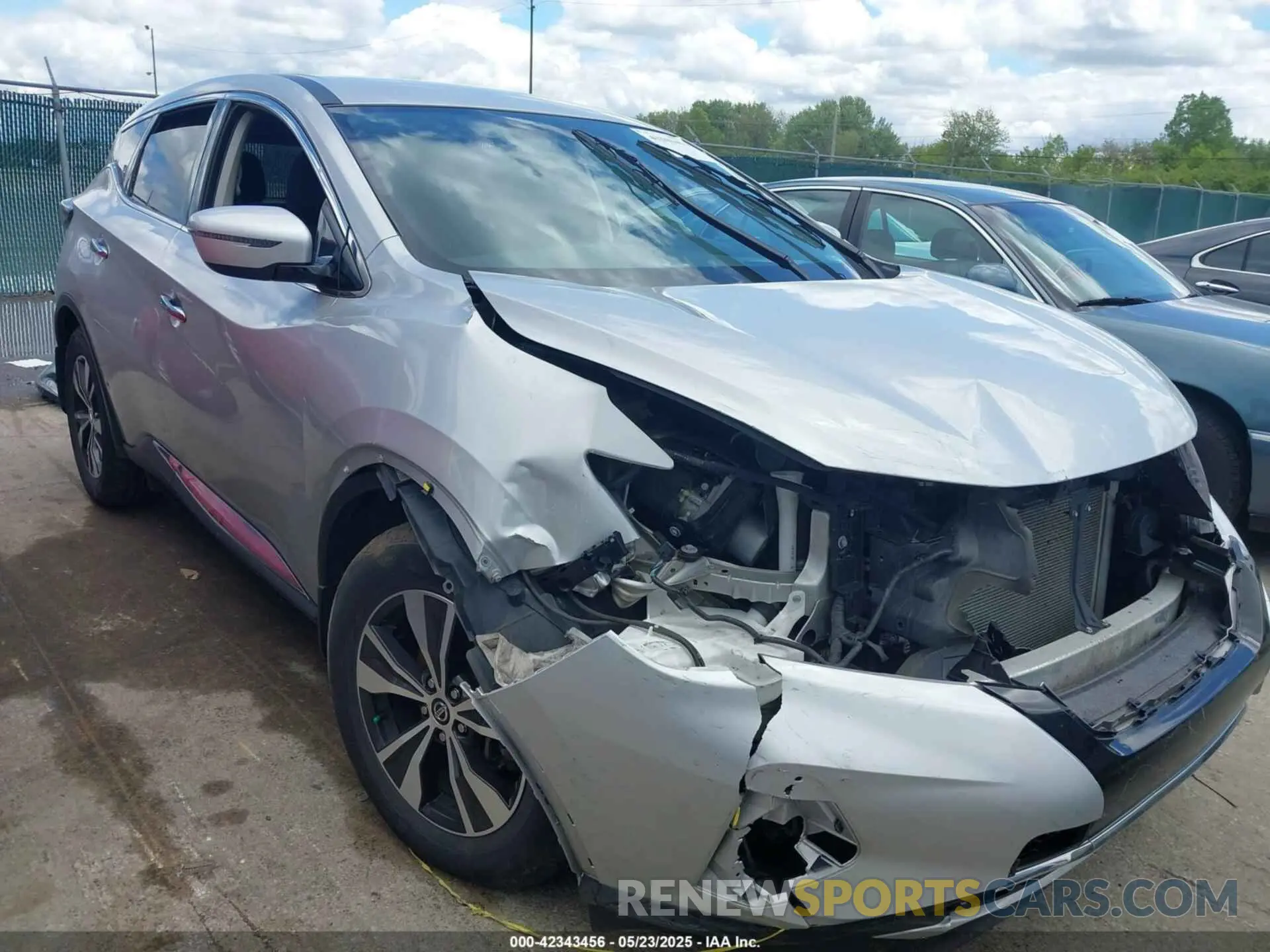 1 Photograph of a damaged car 5N1AZ2MS9KN166780 NISSAN MURANO 2019