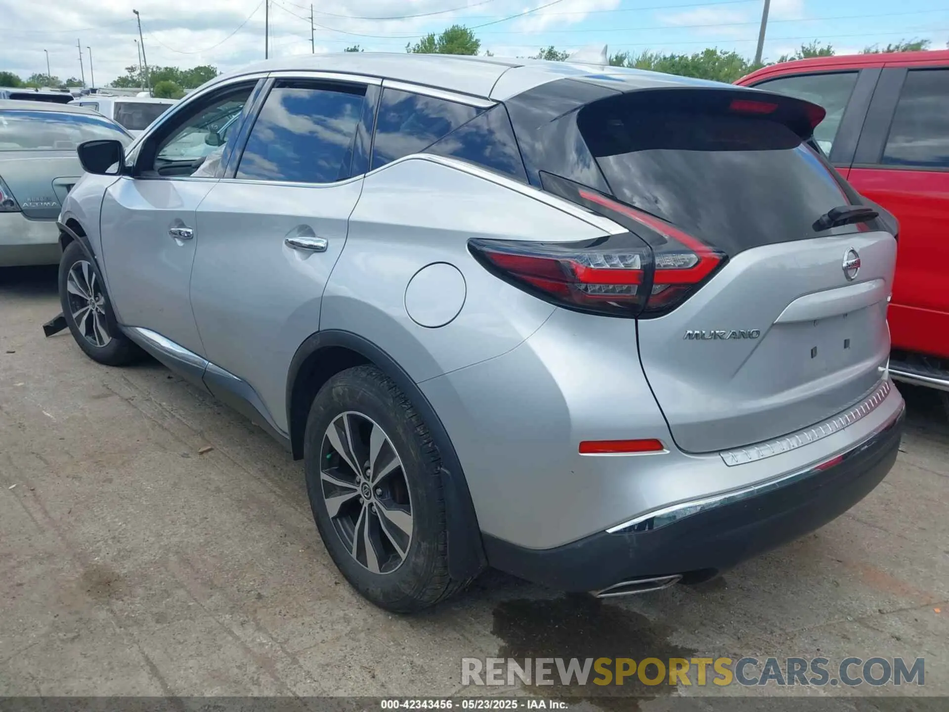 3 Photograph of a damaged car 5N1AZ2MS9KN166780 NISSAN MURANO 2019