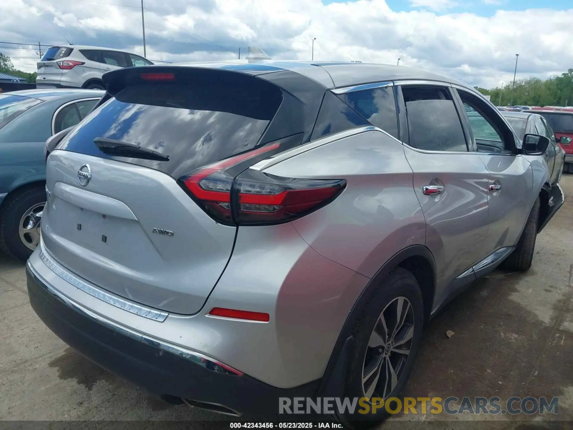 4 Photograph of a damaged car 5N1AZ2MS9KN166780 NISSAN MURANO 2019