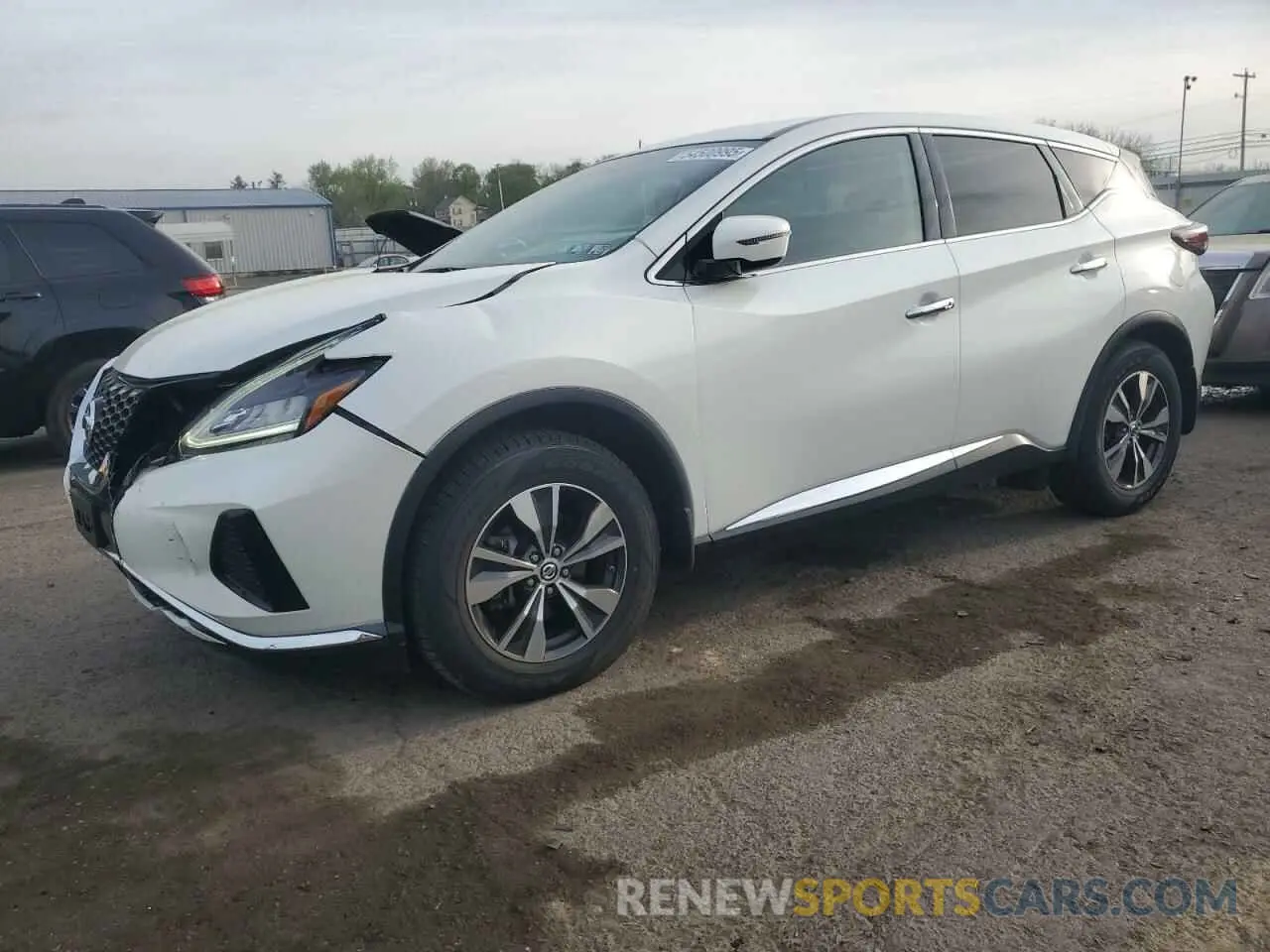 1 Photograph of a damaged car 5N1AZ2MSXKN106118 NISSAN MURANO 2019