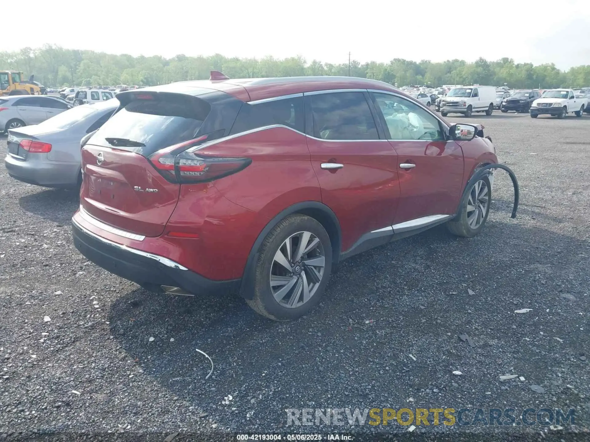 4 Photograph of a damaged car 5N1AZ2MSXKN122450 NISSAN MURANO 2019