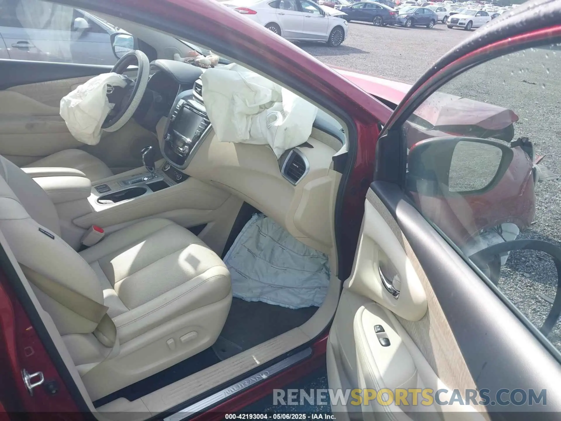 5 Photograph of a damaged car 5N1AZ2MSXKN122450 NISSAN MURANO 2019