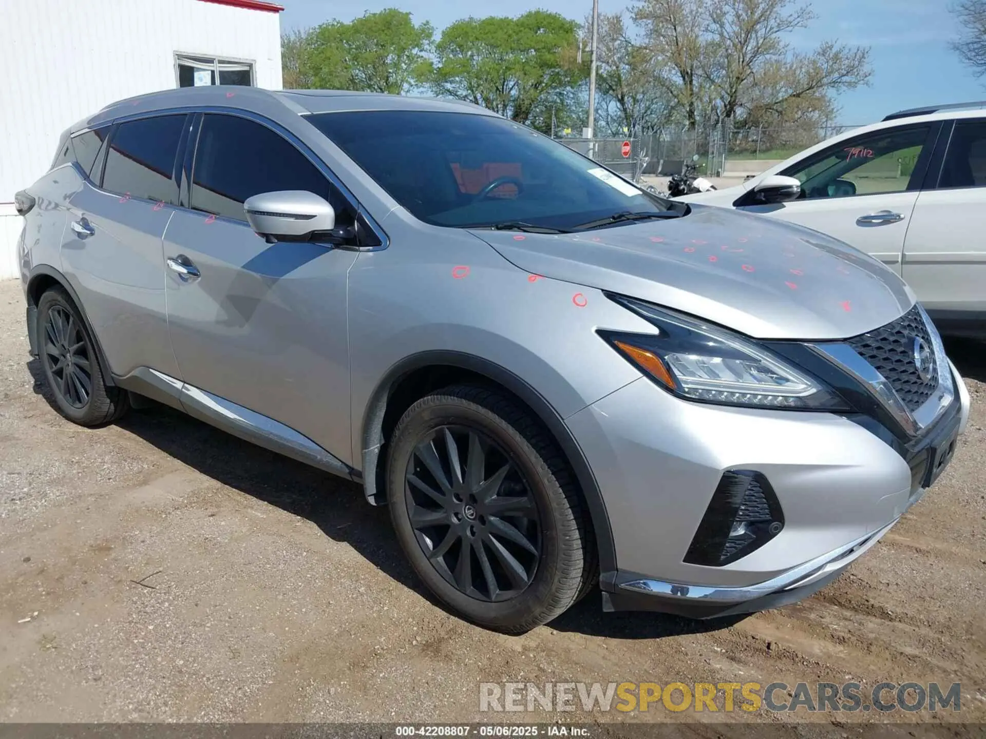 1 Photograph of a damaged car 5N1AZ2MSXKN143847 NISSAN MURANO 2019