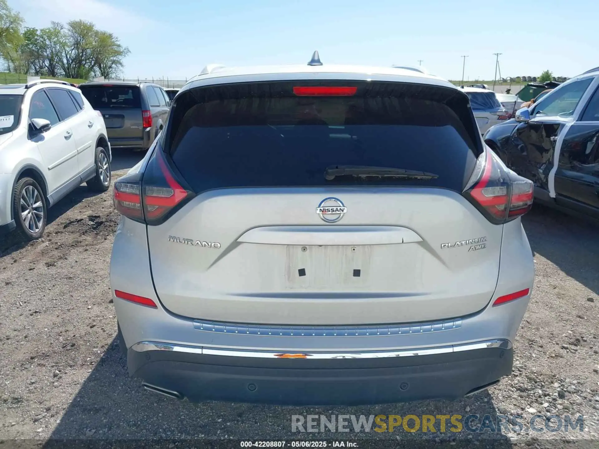 16 Photograph of a damaged car 5N1AZ2MSXKN143847 NISSAN MURANO 2019
