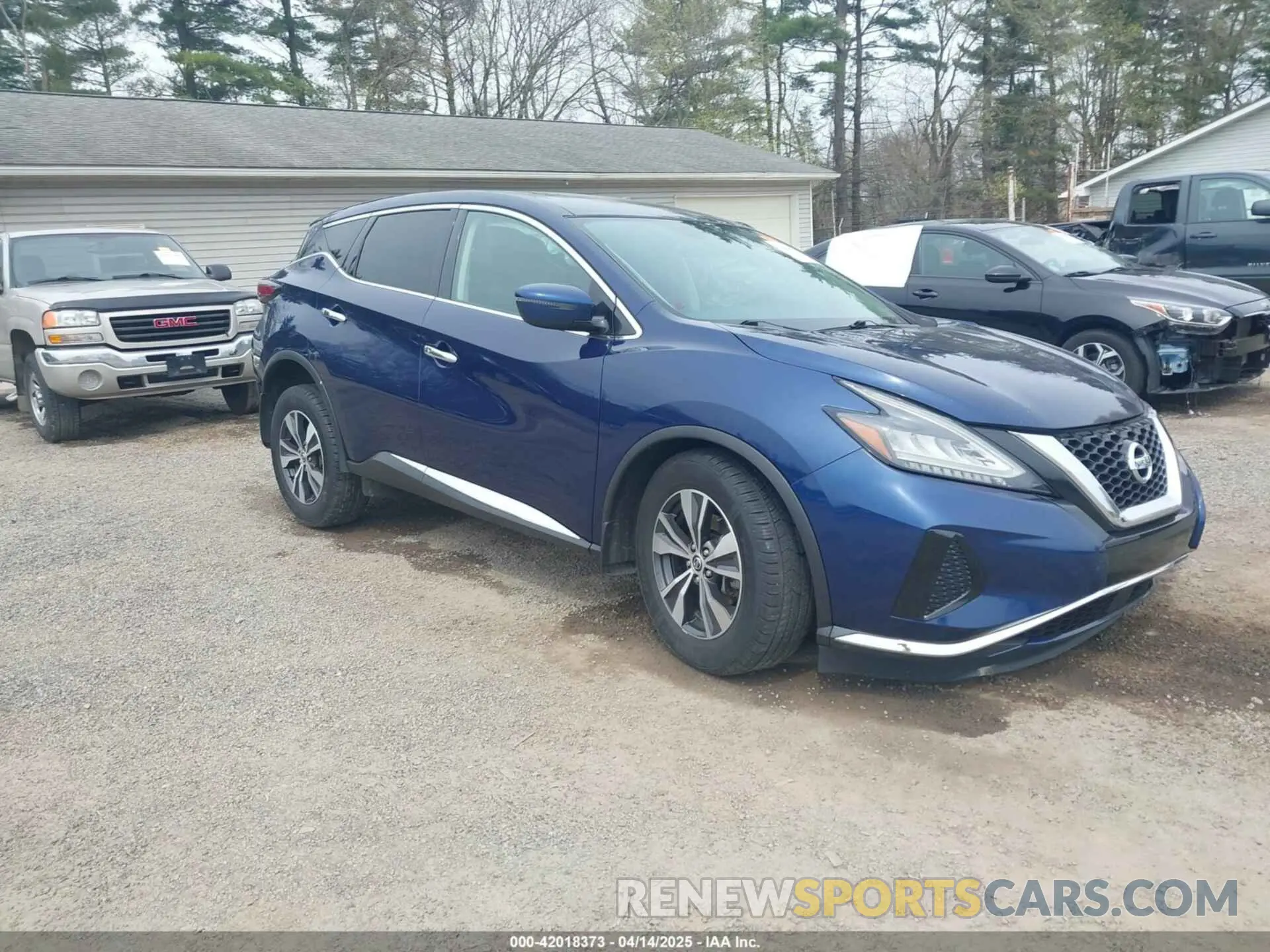 1 Photograph of a damaged car 5N1AZ2MSXKN149728 NISSAN MURANO 2019