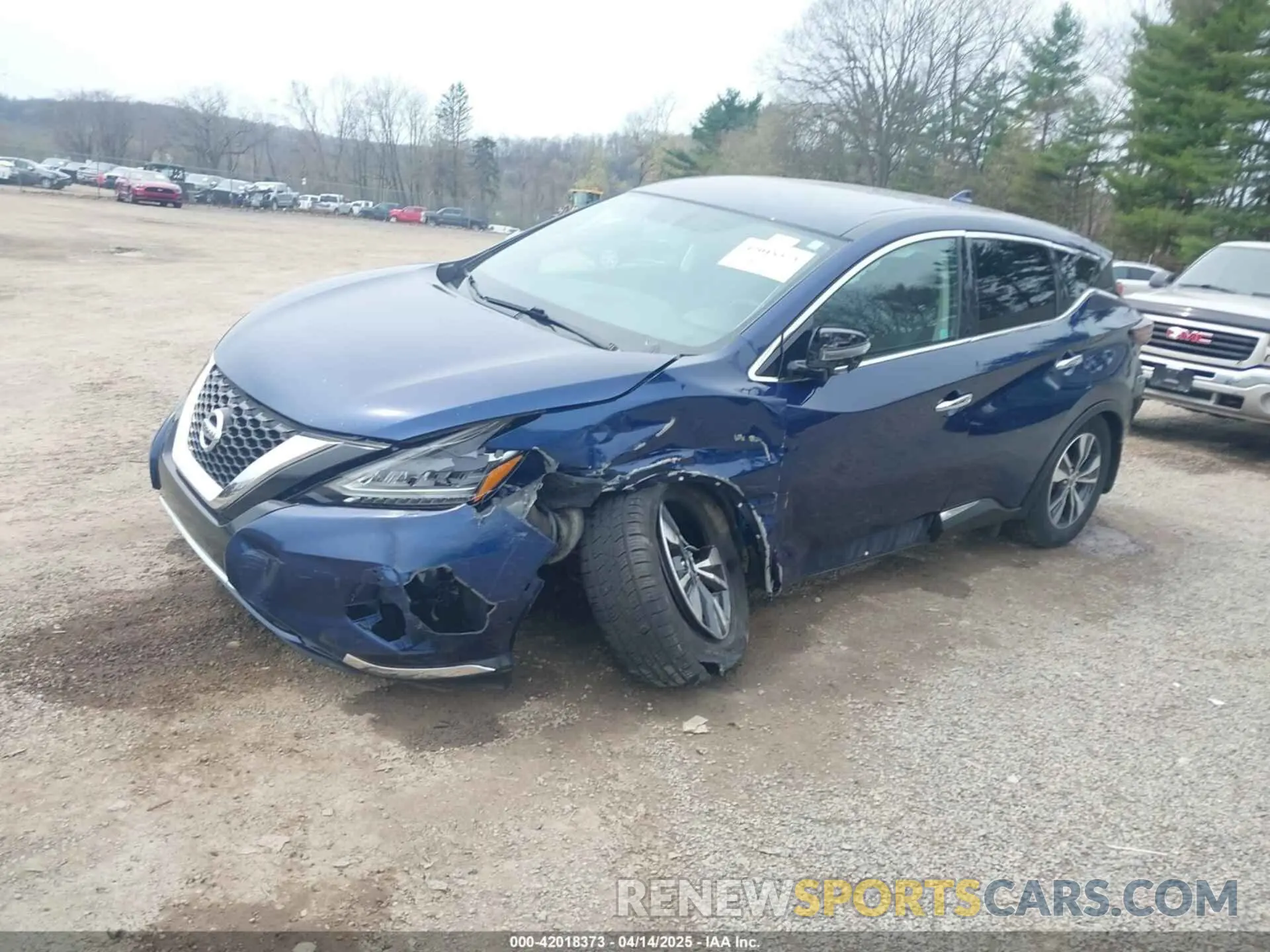 2 Photograph of a damaged car 5N1AZ2MSXKN149728 NISSAN MURANO 2019