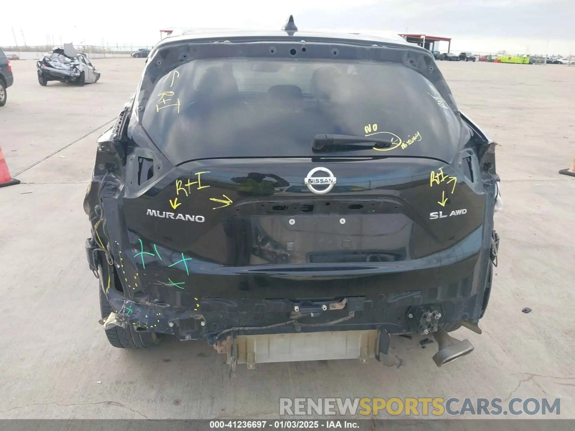 16 Photograph of a damaged car 5N1AZ2MSXKN152175 NISSAN MURANO 2019