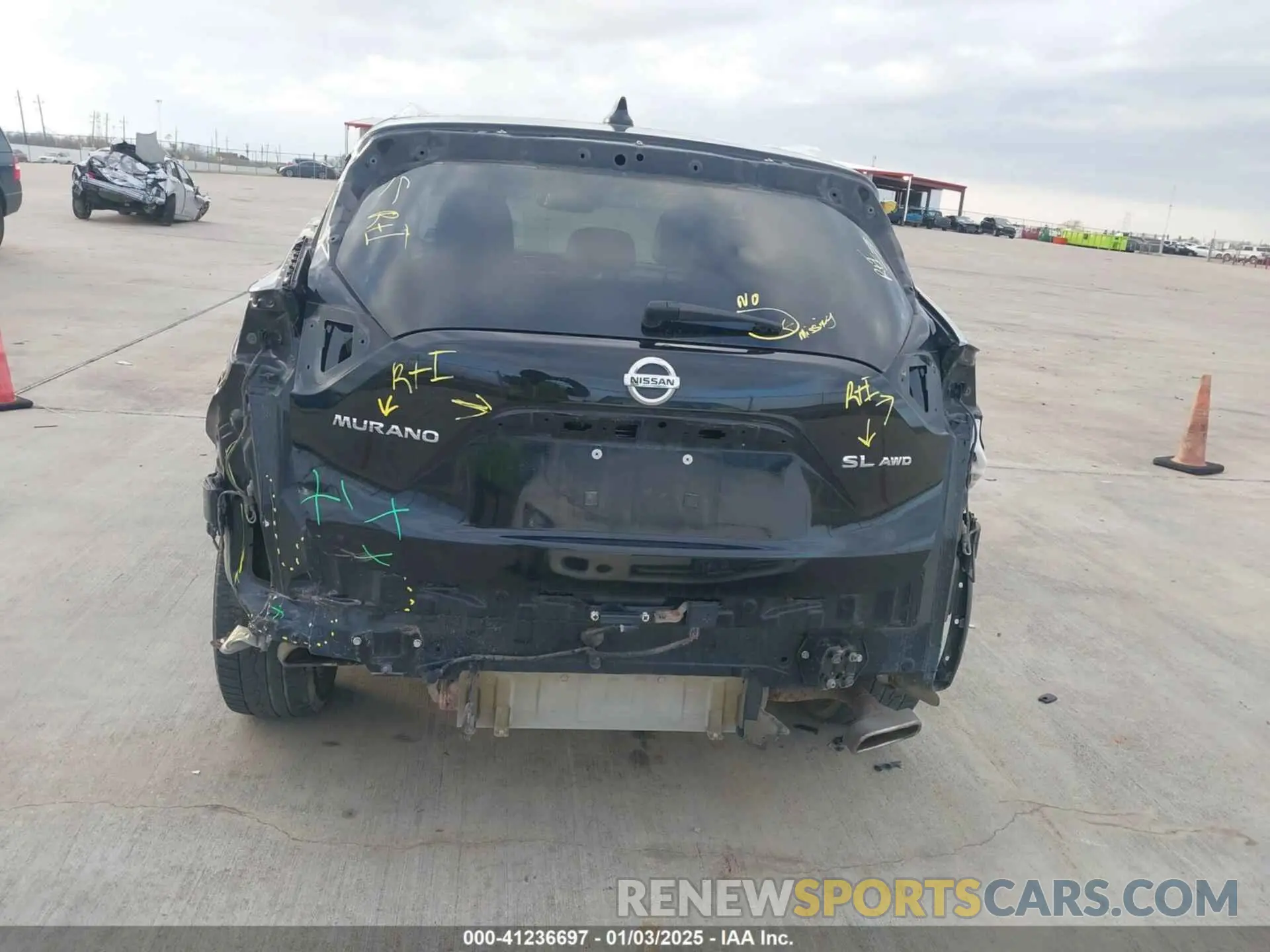 6 Photograph of a damaged car 5N1AZ2MSXKN152175 NISSAN MURANO 2019