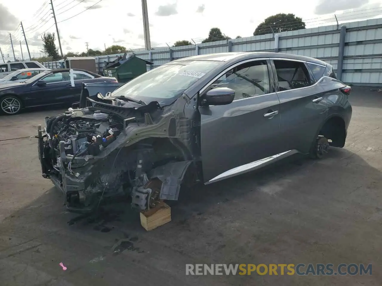 1 Photograph of a damaged car 5N1AZ2AJ0LN112801 NISSAN MURANO 2020