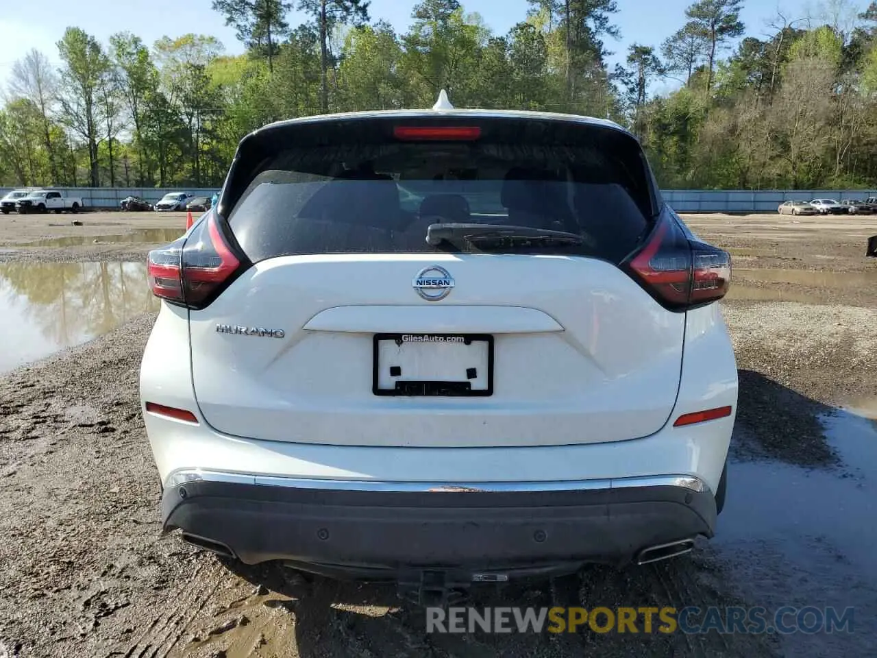 6 Photograph of a damaged car 5N1AZ2AJ3LN102456 NISSAN MURANO 2020