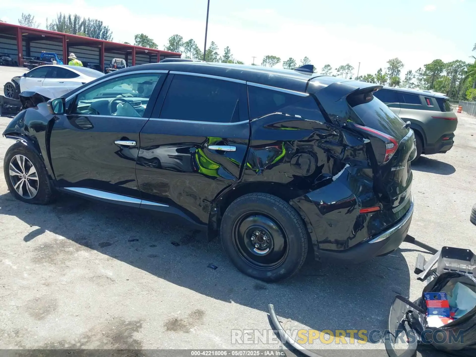 3 Photograph of a damaged car 5N1AZ2AJ3LN164844 NISSAN MURANO 2020