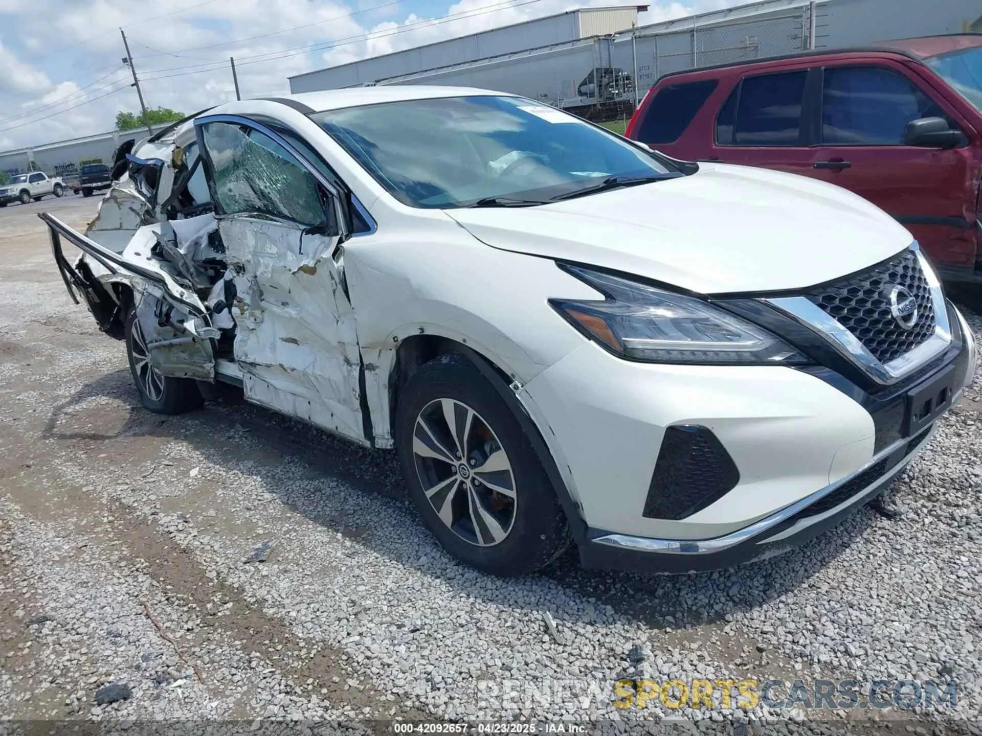 1 Photograph of a damaged car 5N1AZ2AJ4LN138107 NISSAN MURANO 2020