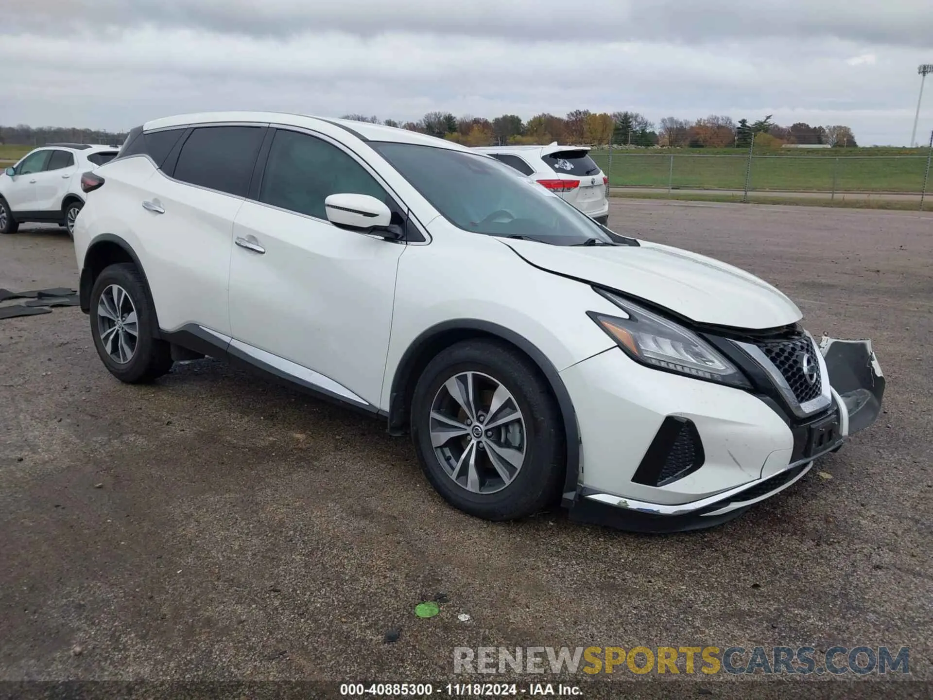 1 Photograph of a damaged car 5N1AZ2AJ4LN154887 NISSAN MURANO 2020