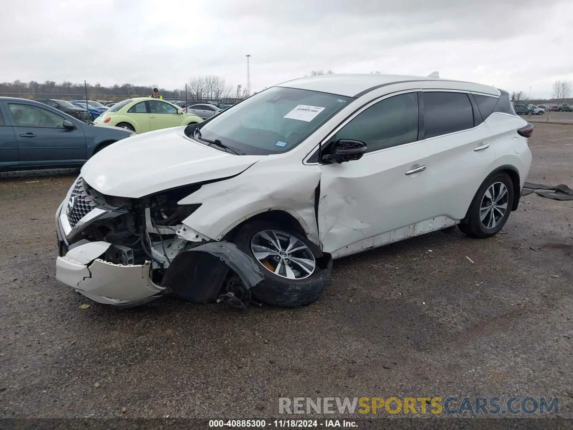2 Photograph of a damaged car 5N1AZ2AJ4LN154887 NISSAN MURANO 2020