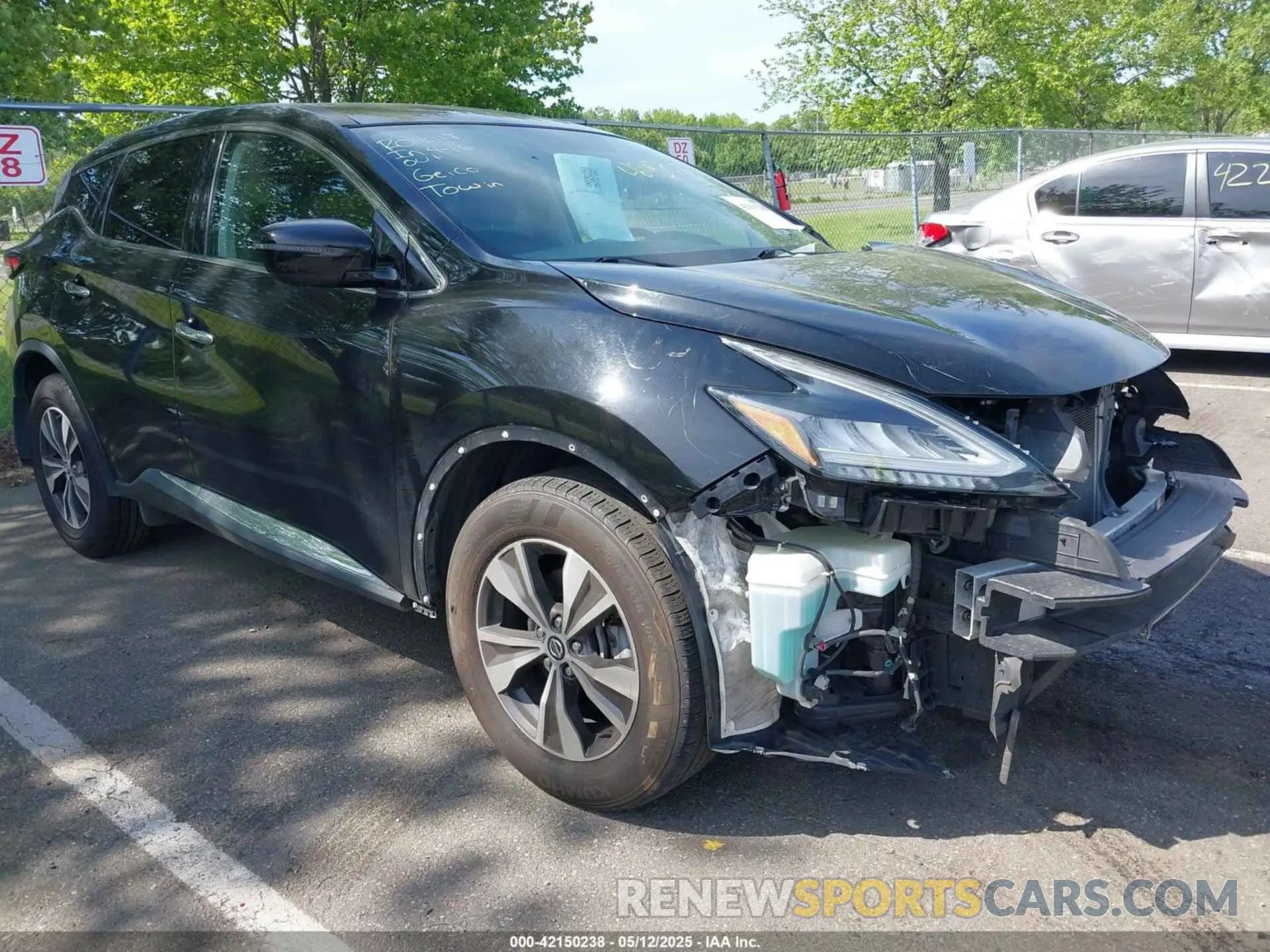 1 Photograph of a damaged car 5N1AZ2AJ5LN108422 NISSAN MURANO 2020