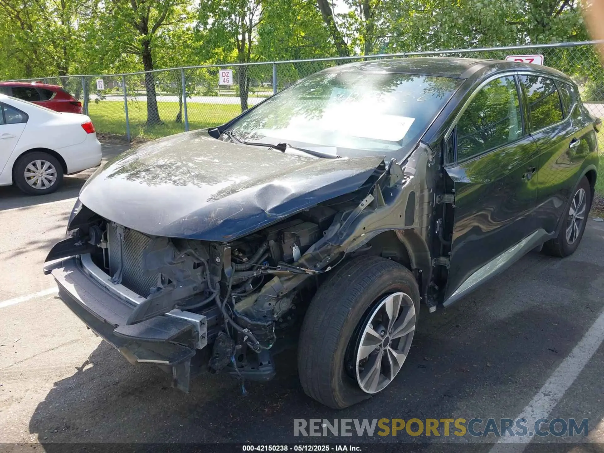 2 Photograph of a damaged car 5N1AZ2AJ5LN108422 NISSAN MURANO 2020