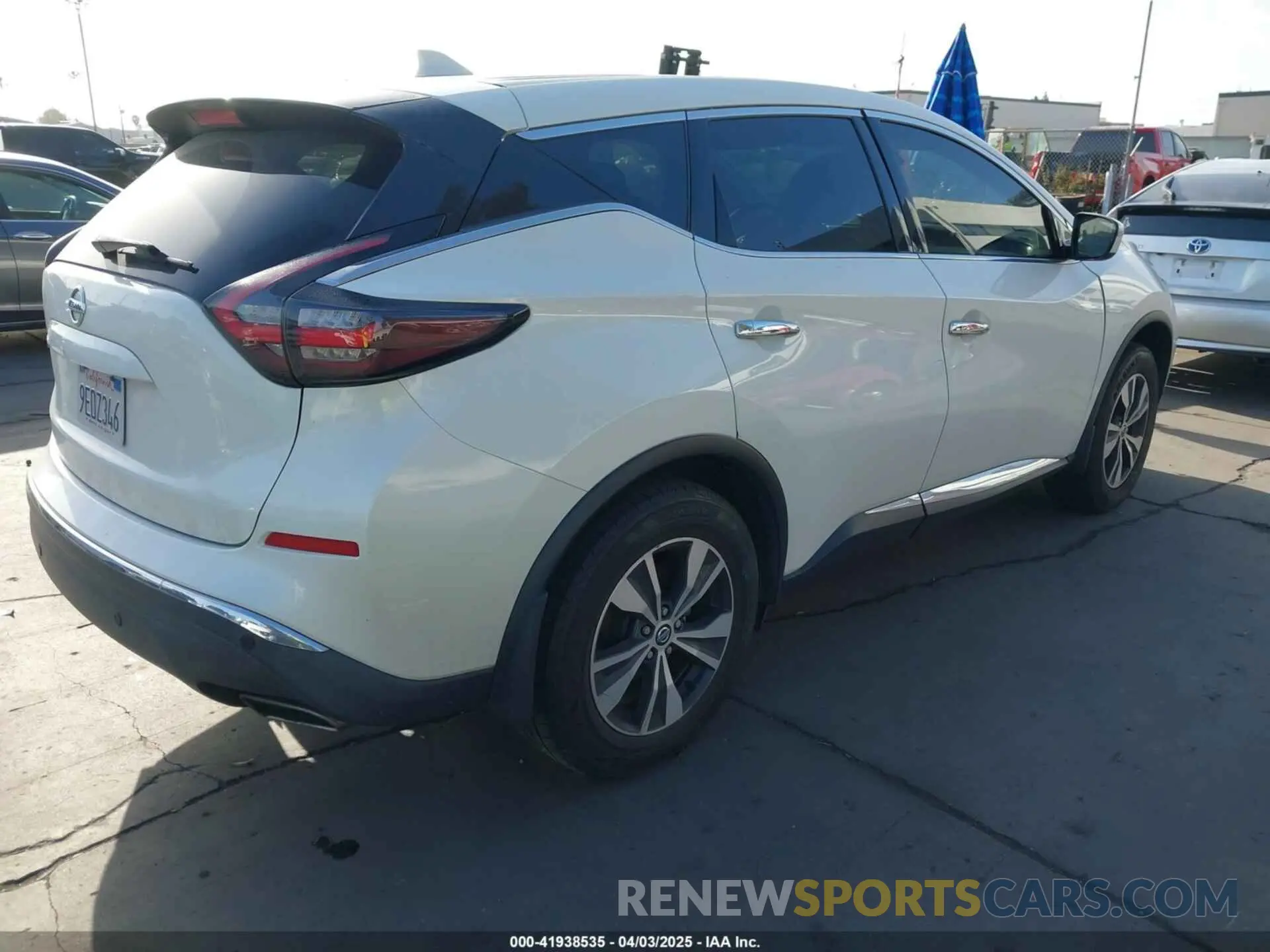 4 Photograph of a damaged car 5N1AZ2AJ5LN138052 NISSAN MURANO 2020