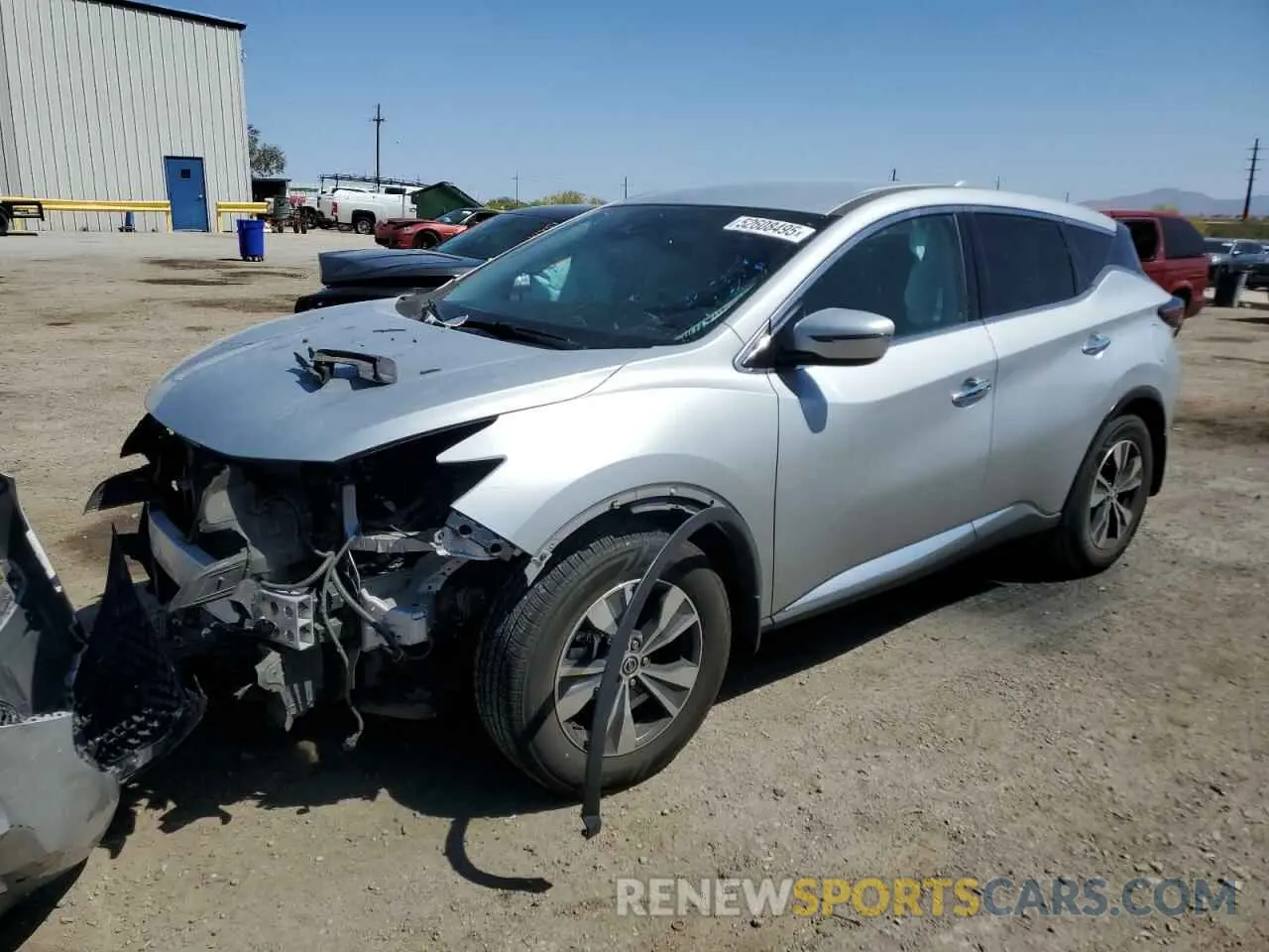 1 Photograph of a damaged car 5N1AZ2AJ9LN121934 NISSAN MURANO 2020