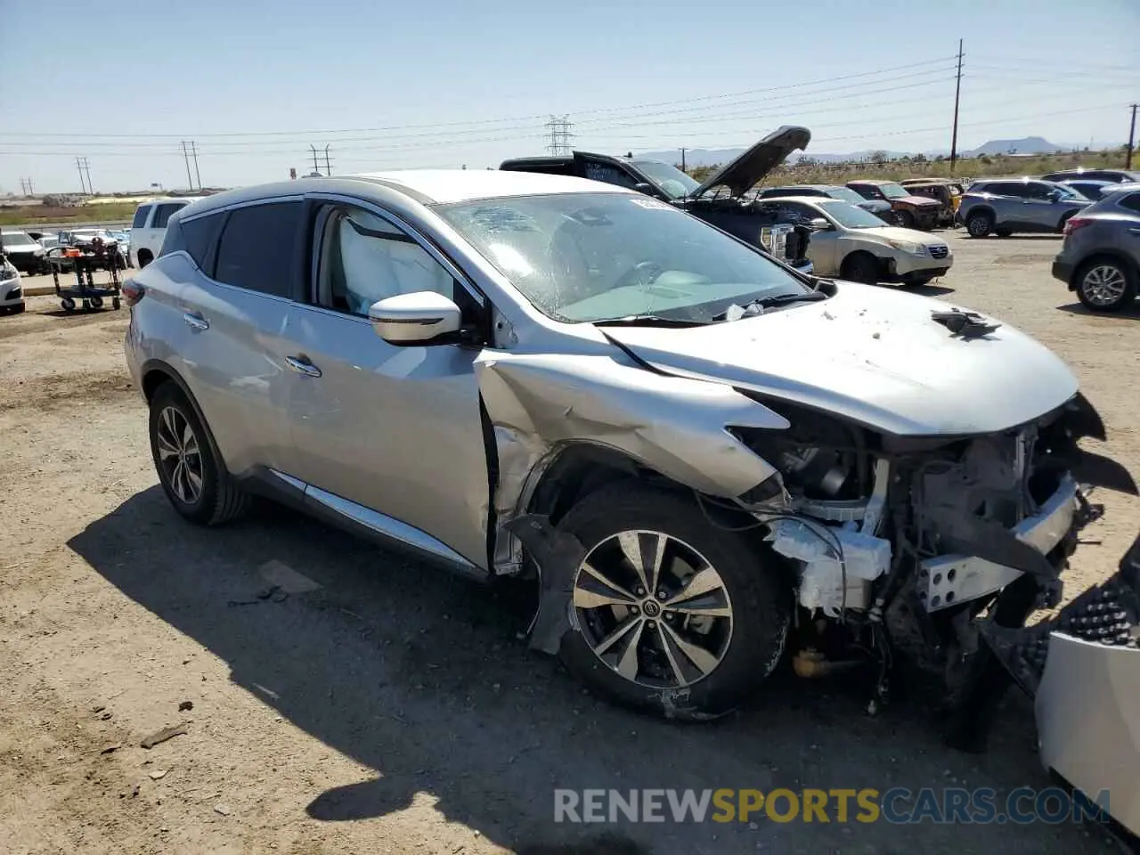 4 Photograph of a damaged car 5N1AZ2AJ9LN121934 NISSAN MURANO 2020