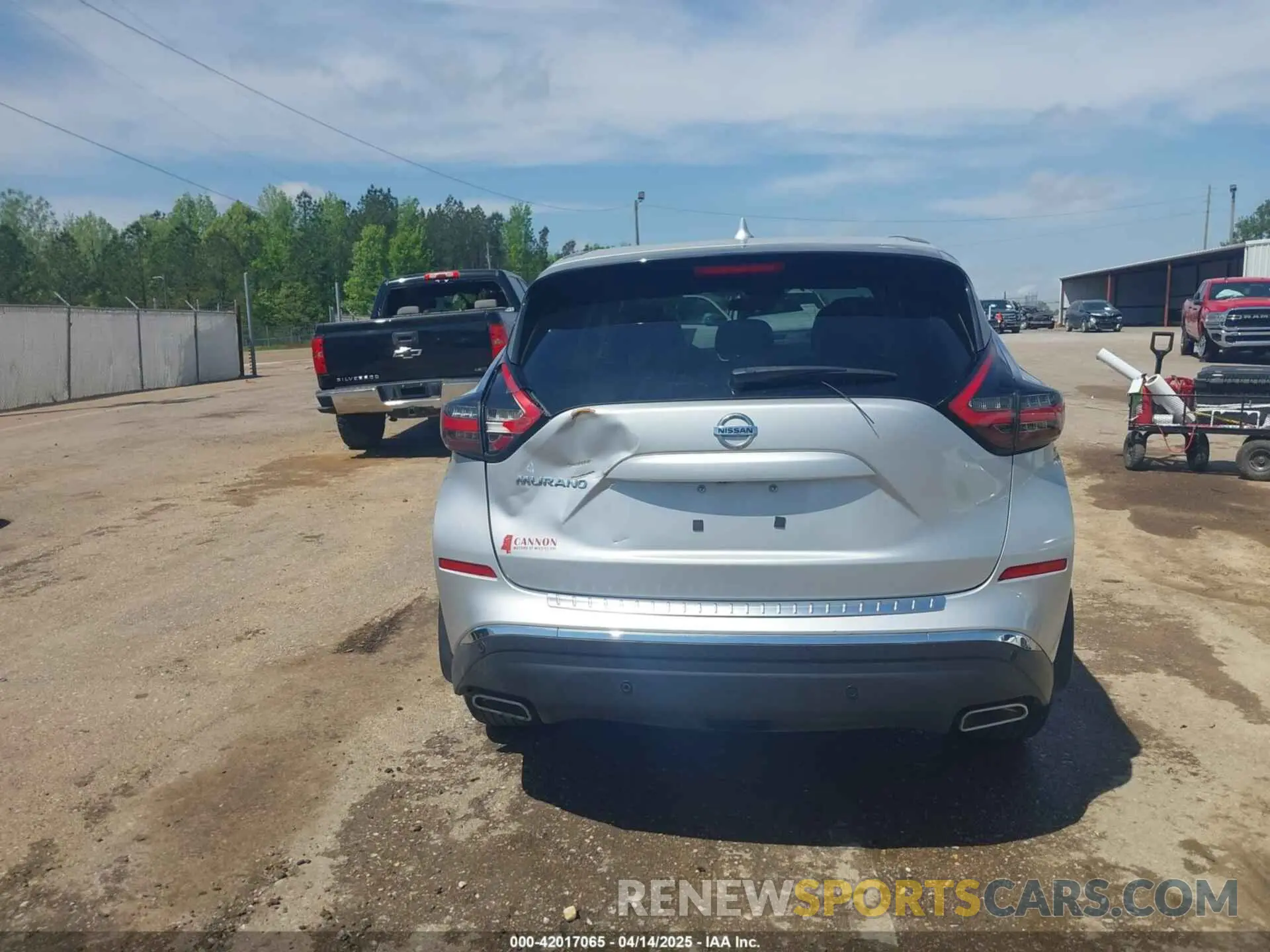16 Photograph of a damaged car 5N1AZ2AJ9LN138247 NISSAN MURANO 2020