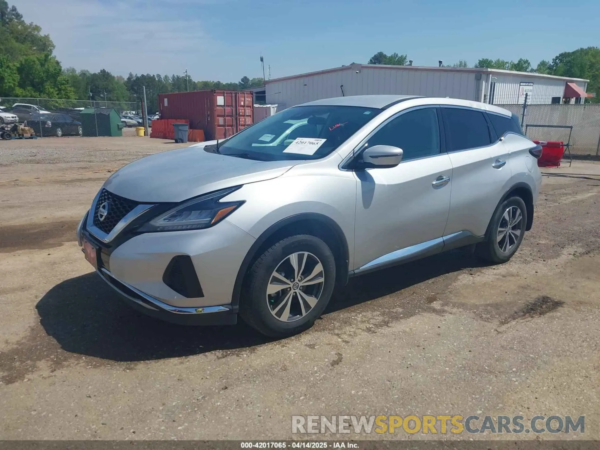 2 Photograph of a damaged car 5N1AZ2AJ9LN138247 NISSAN MURANO 2020
