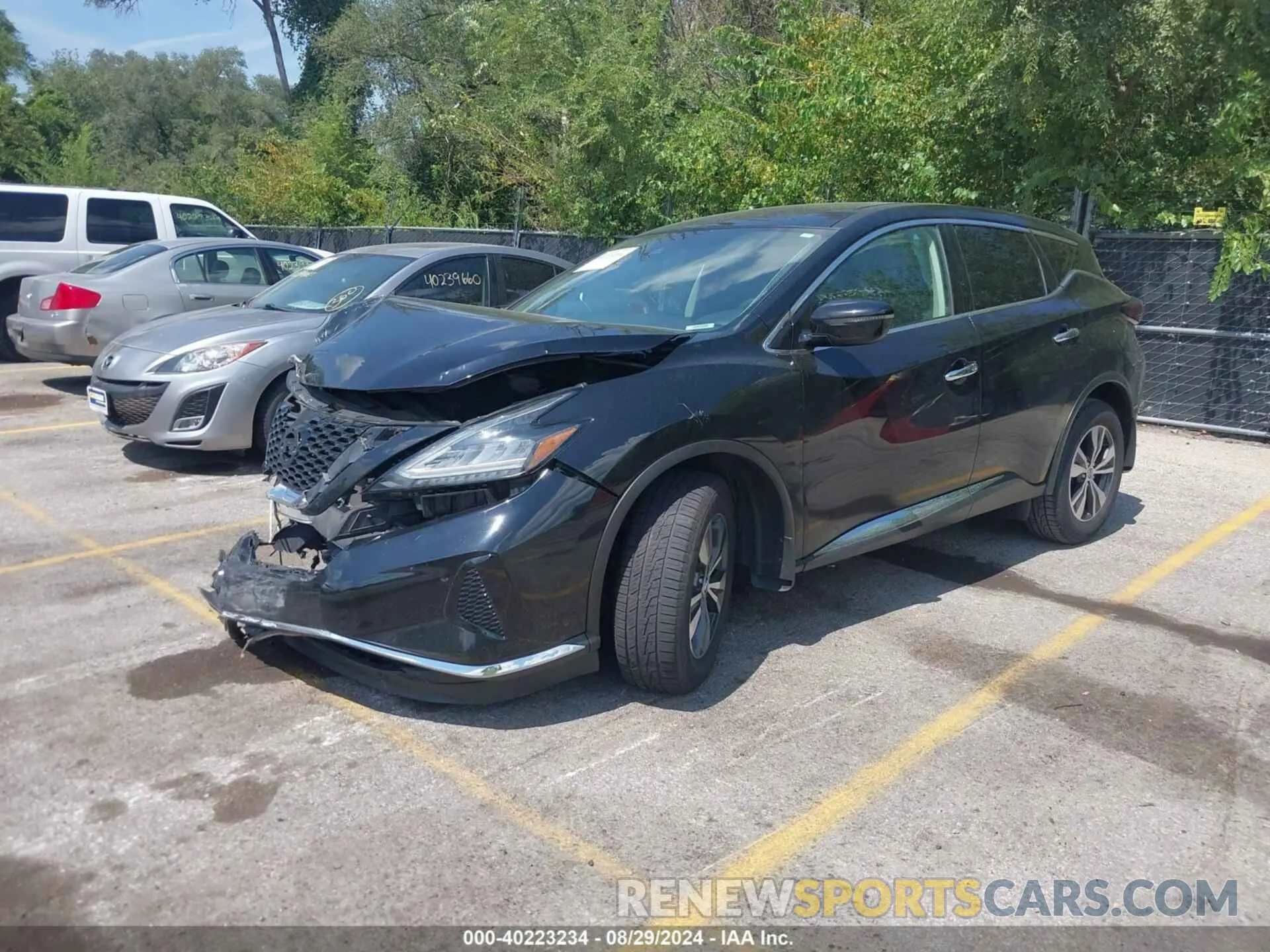 2 Photograph of a damaged car 5N1AZ2AJ9LN174035 NISSAN MURANO 2020