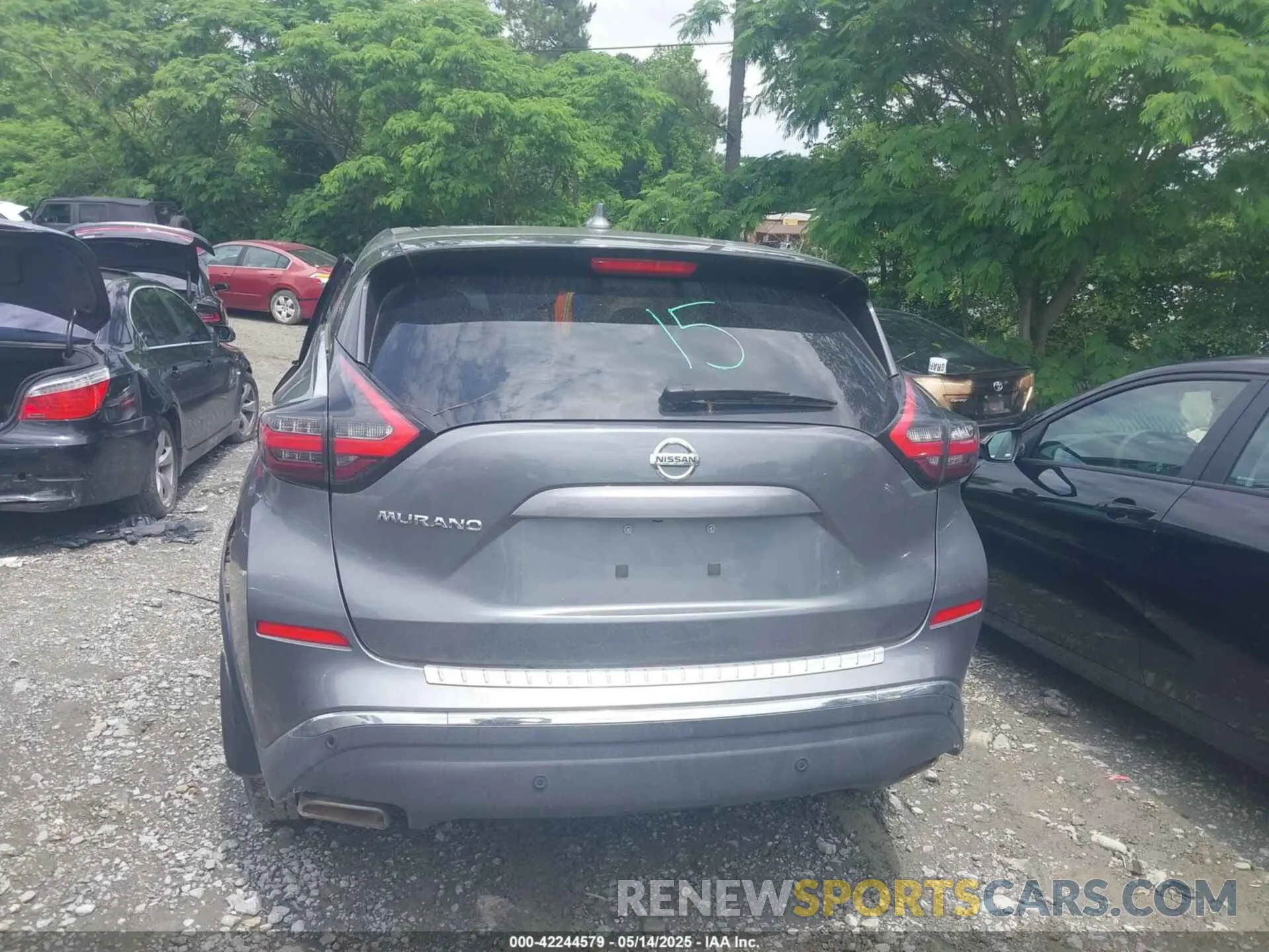 16 Photograph of a damaged car 5N1AZ2AJXLN141660 NISSAN MURANO 2020