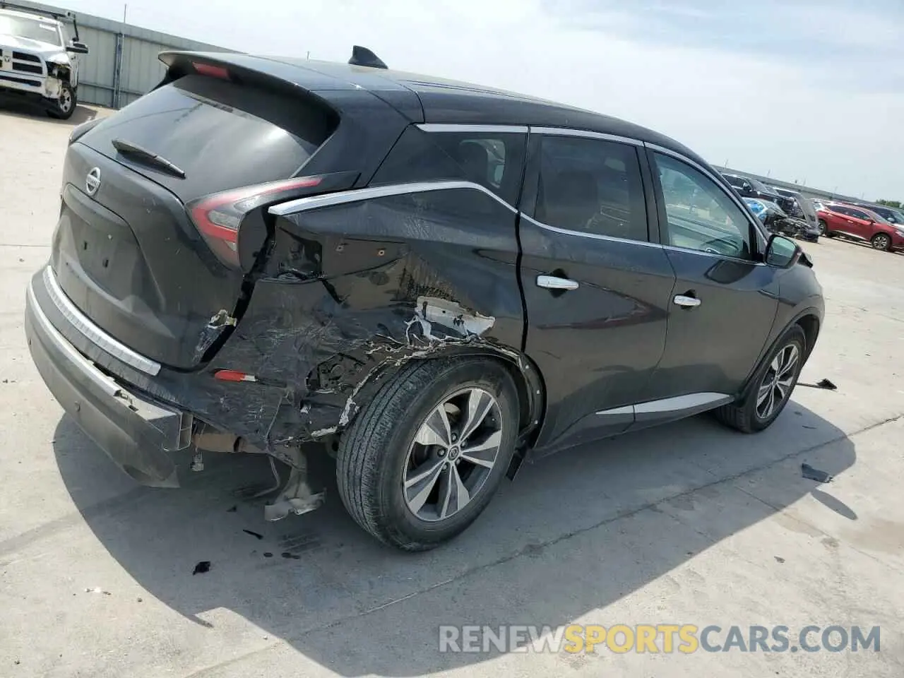 3 Photograph of a damaged car 5N1AZ2AJXLN173315 NISSAN MURANO 2020