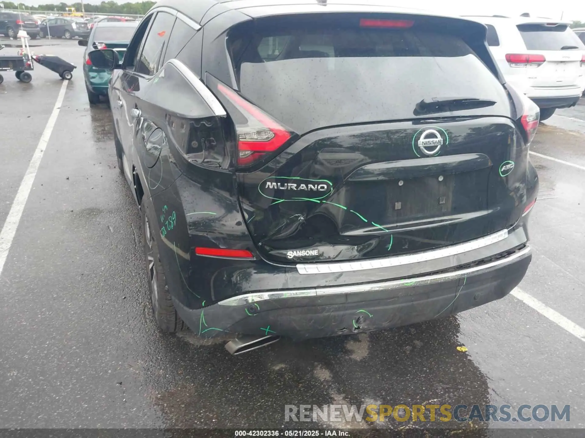 6 Photograph of a damaged car 5N1AZ2AS1LN167668 NISSAN MURANO 2020