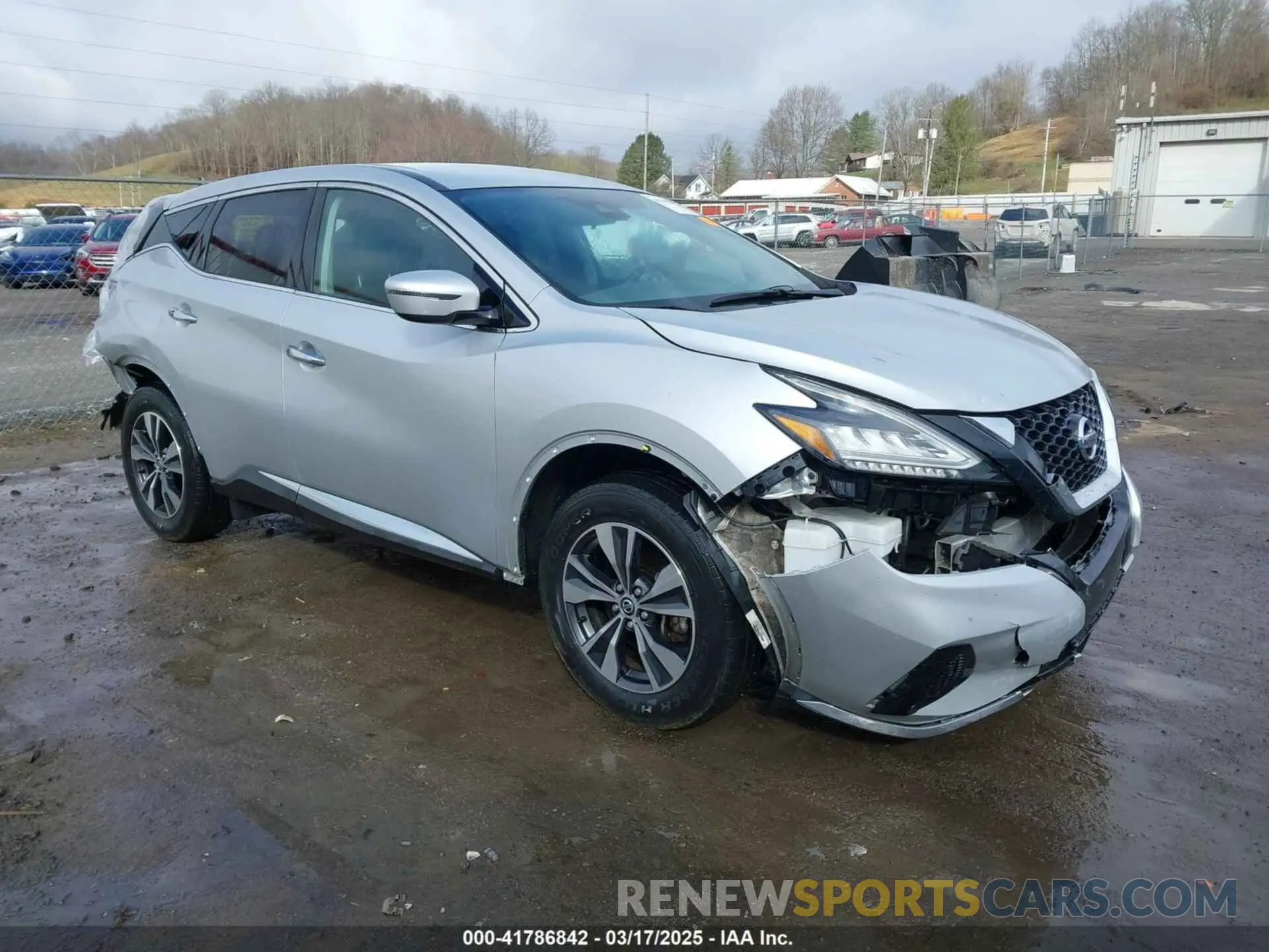 1 Photograph of a damaged car 5N1AZ2AS1LN174832 NISSAN MURANO 2020
