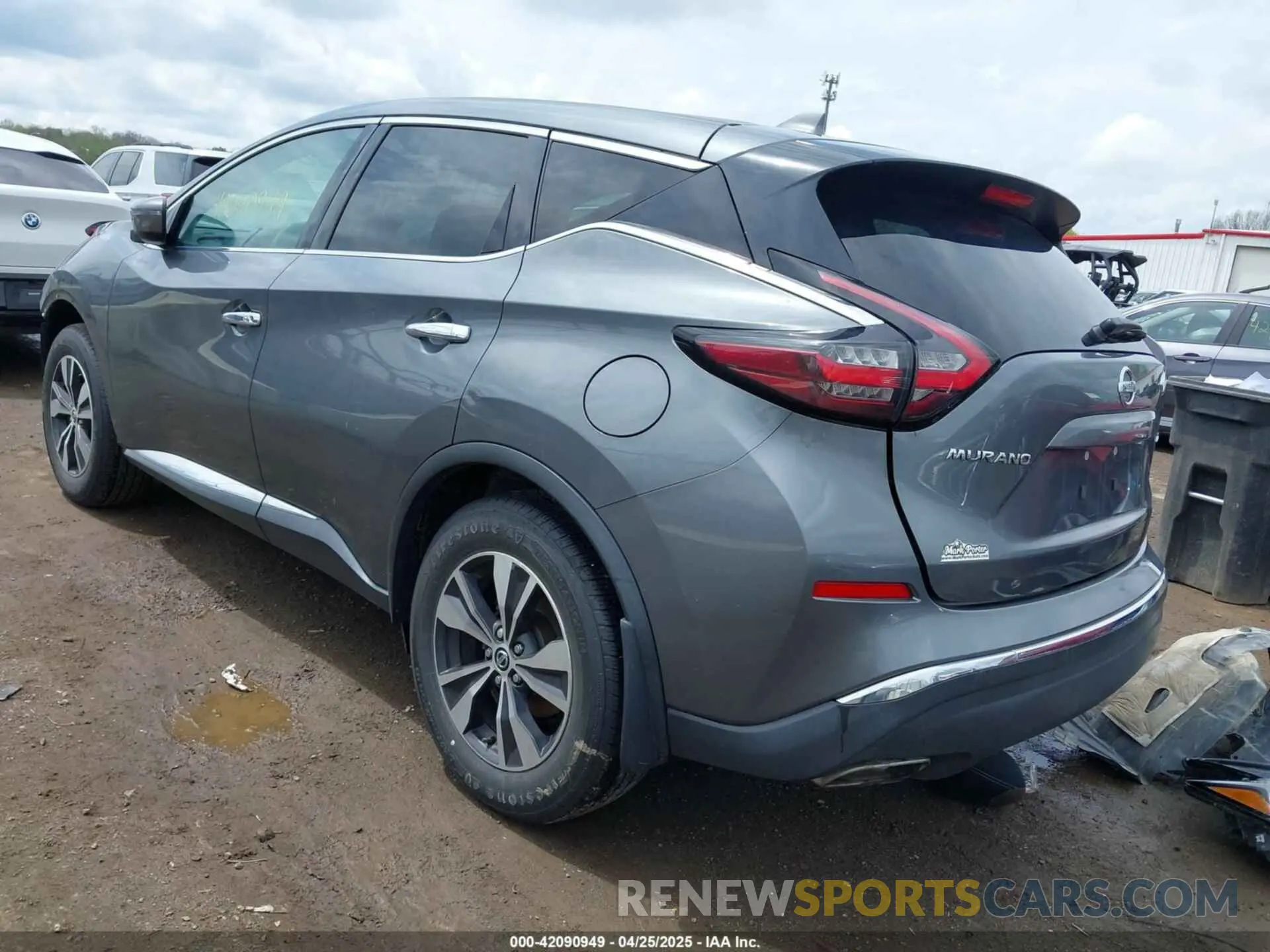 3 Photograph of a damaged car 5N1AZ2AS4LN106699 NISSAN MURANO 2020