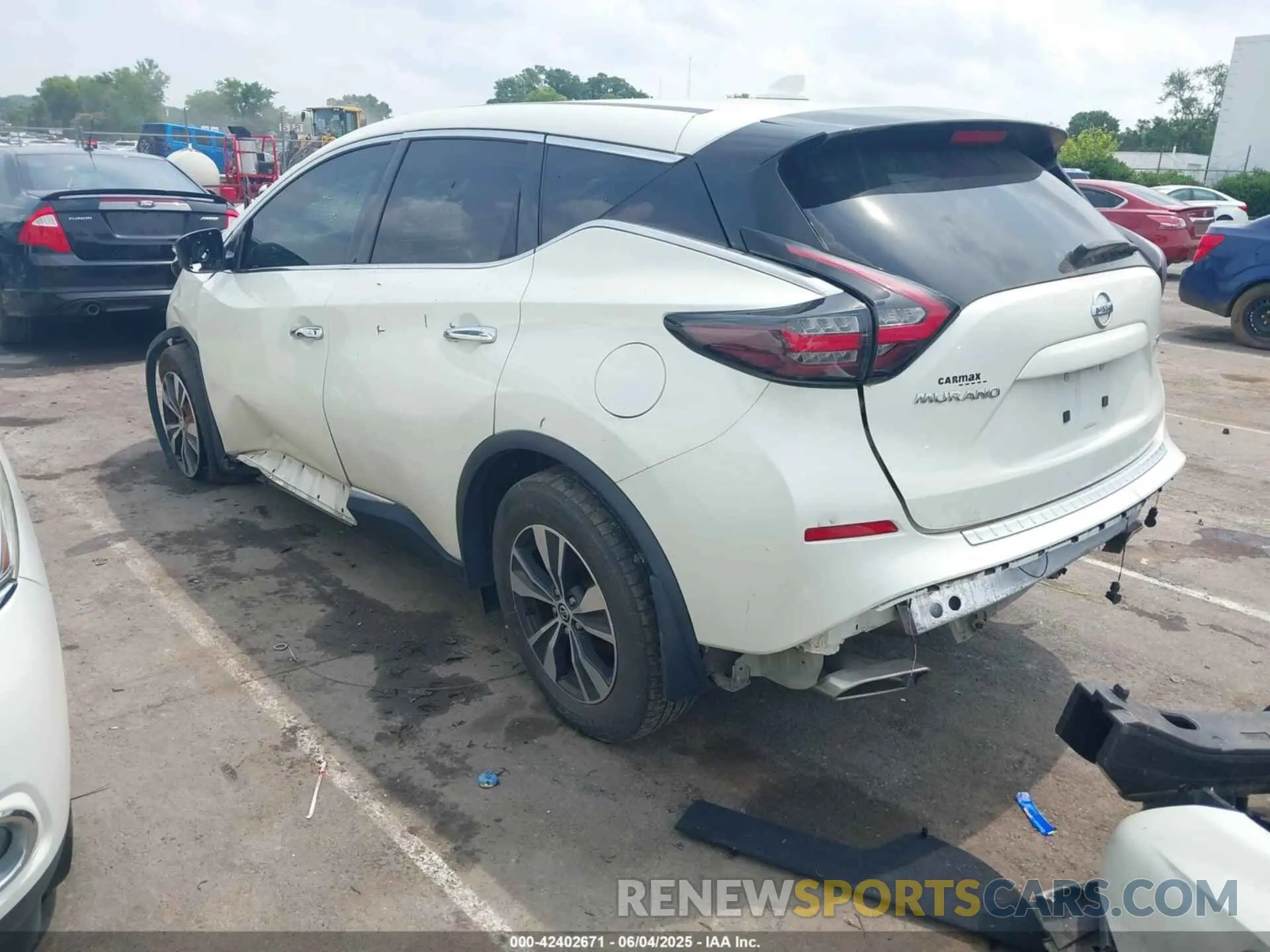 3 Photograph of a damaged car 5N1AZ2AS4LN160665 NISSAN MURANO 2020