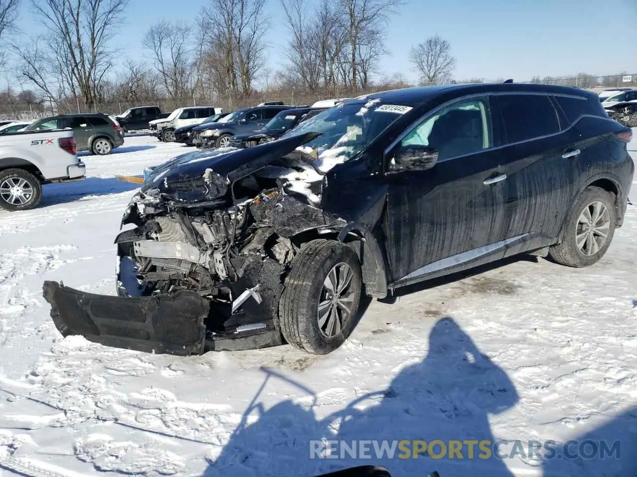 1 Photograph of a damaged car 5N1AZ2AS4LN167339 NISSAN MURANO 2020