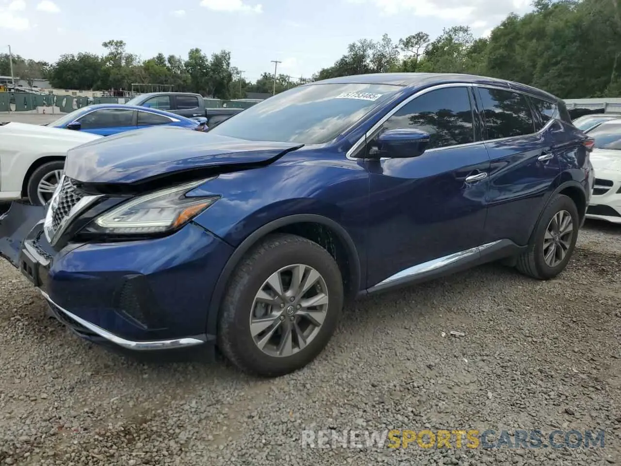 1 Photograph of a damaged car 5N1AZ2AS7LN112786 NISSAN MURANO 2020