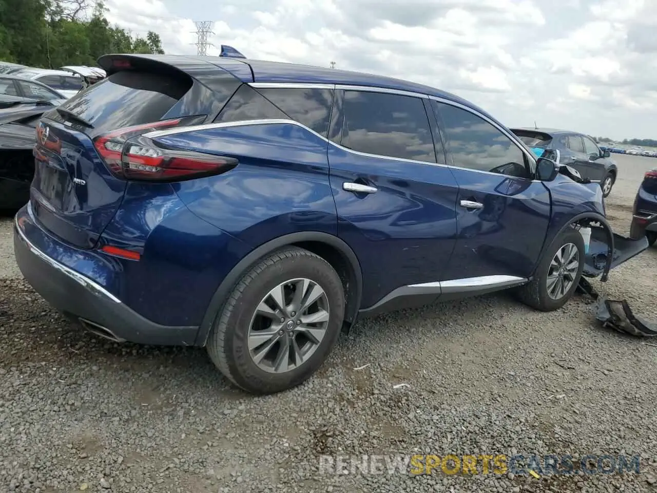 3 Photograph of a damaged car 5N1AZ2AS7LN112786 NISSAN MURANO 2020