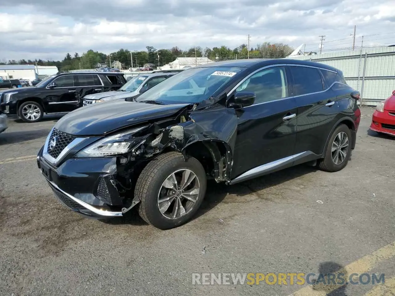 1 Photograph of a damaged car 5N1AZ2AS8LN101425 NISSAN MURANO 2020