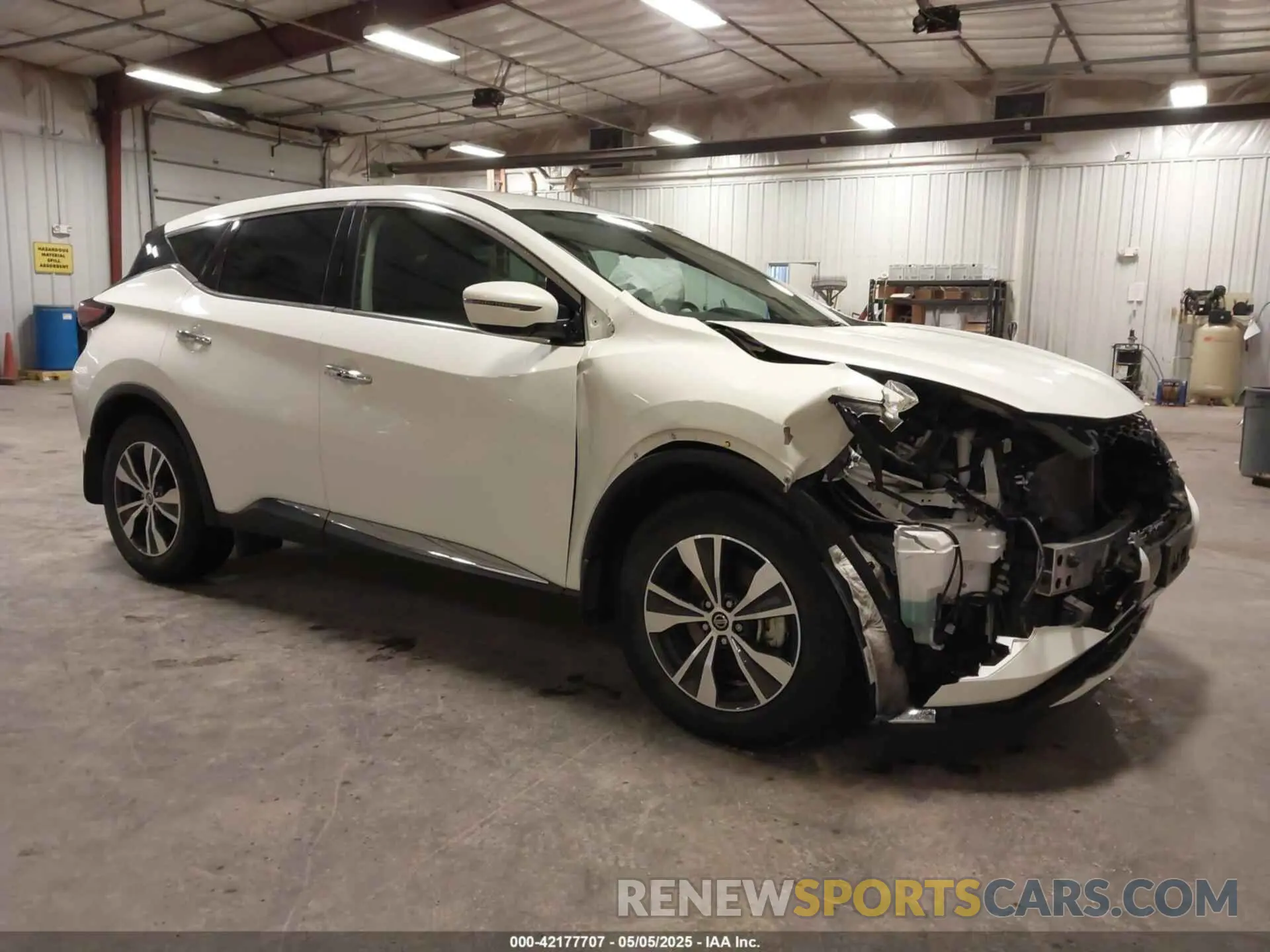 1 Photograph of a damaged car 5N1AZ2AS8LN128639 NISSAN MURANO 2020