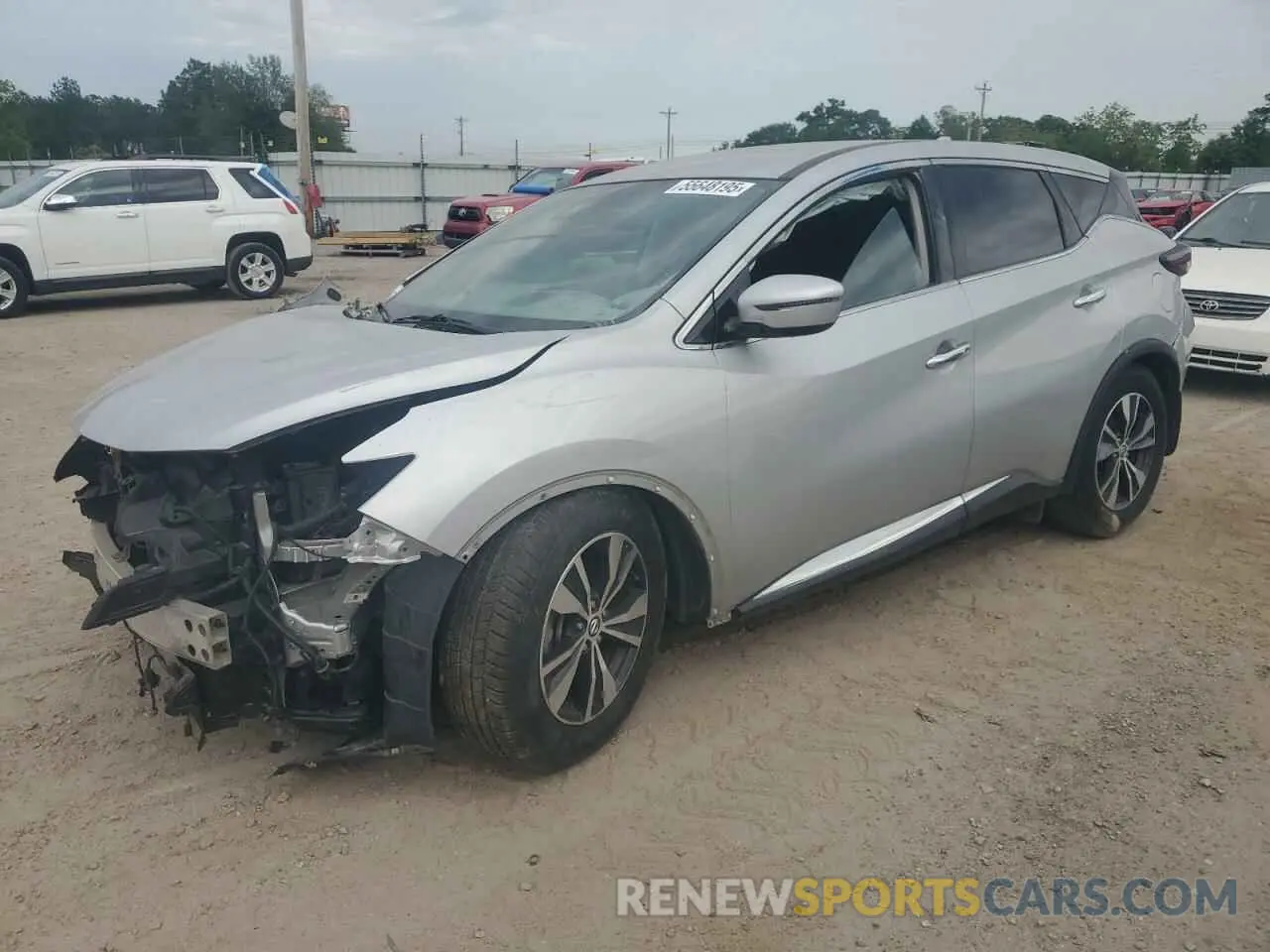 1 Photograph of a damaged car 5N1AZ2AS8LN152116 NISSAN MURANO 2020