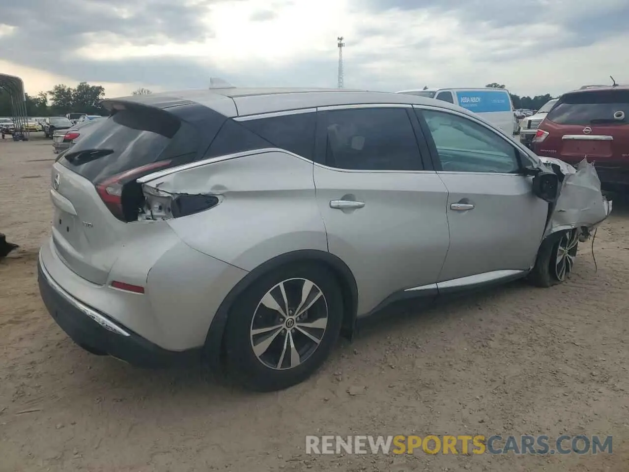 3 Photograph of a damaged car 5N1AZ2AS8LN152116 NISSAN MURANO 2020
