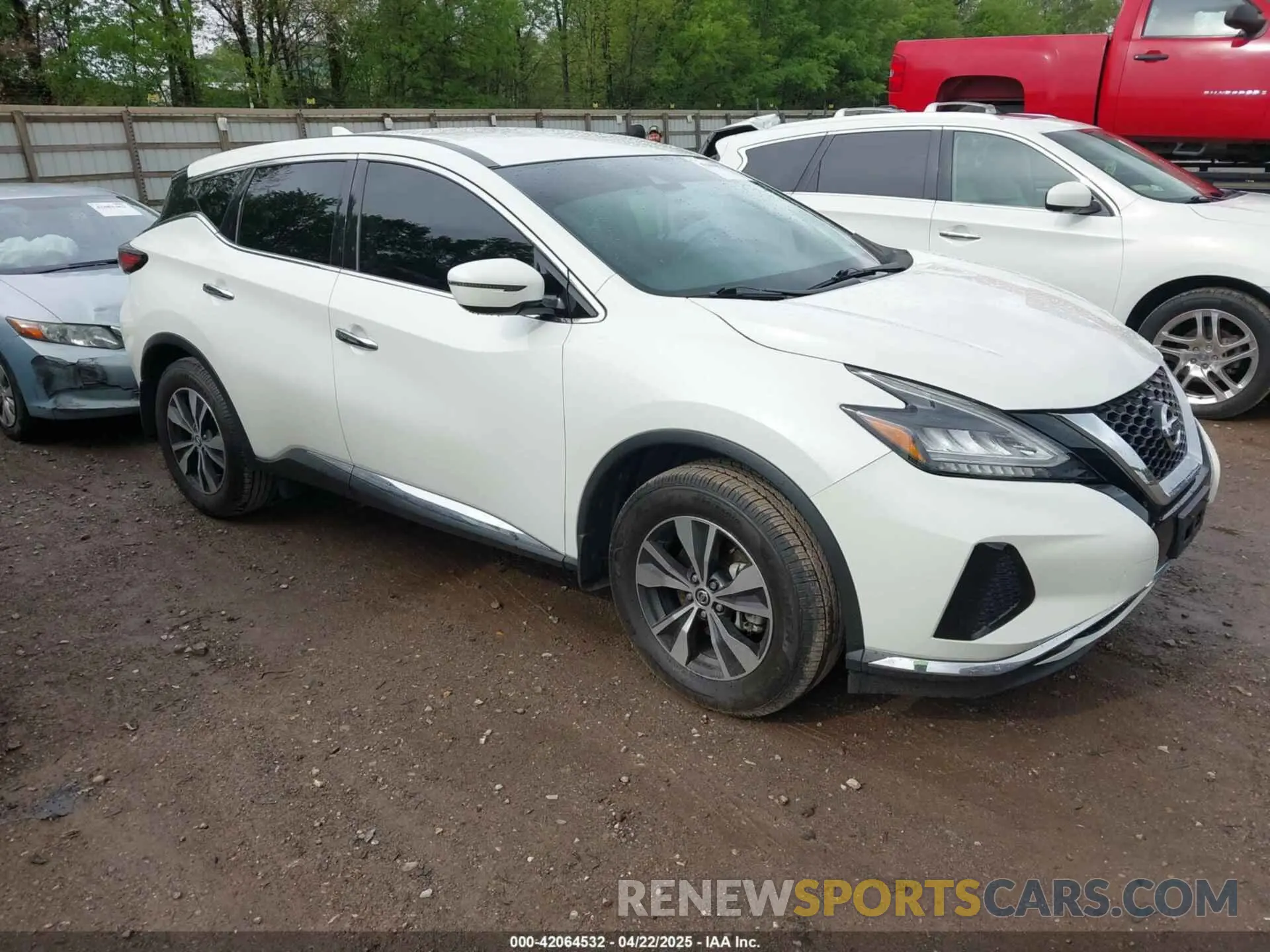 1 Photograph of a damaged car 5N1AZ2AS9LN155848 NISSAN MURANO 2020