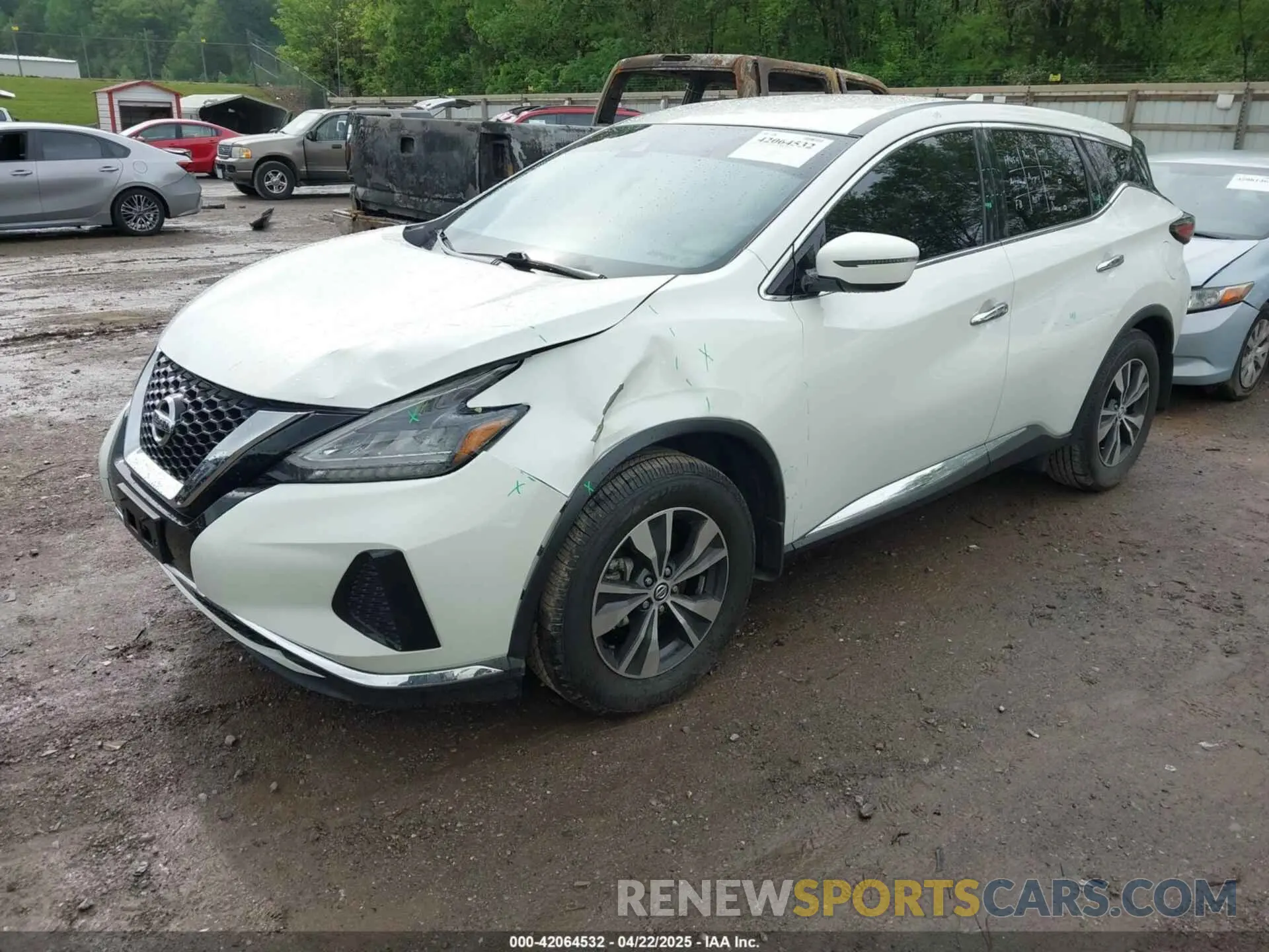 2 Photograph of a damaged car 5N1AZ2AS9LN155848 NISSAN MURANO 2020