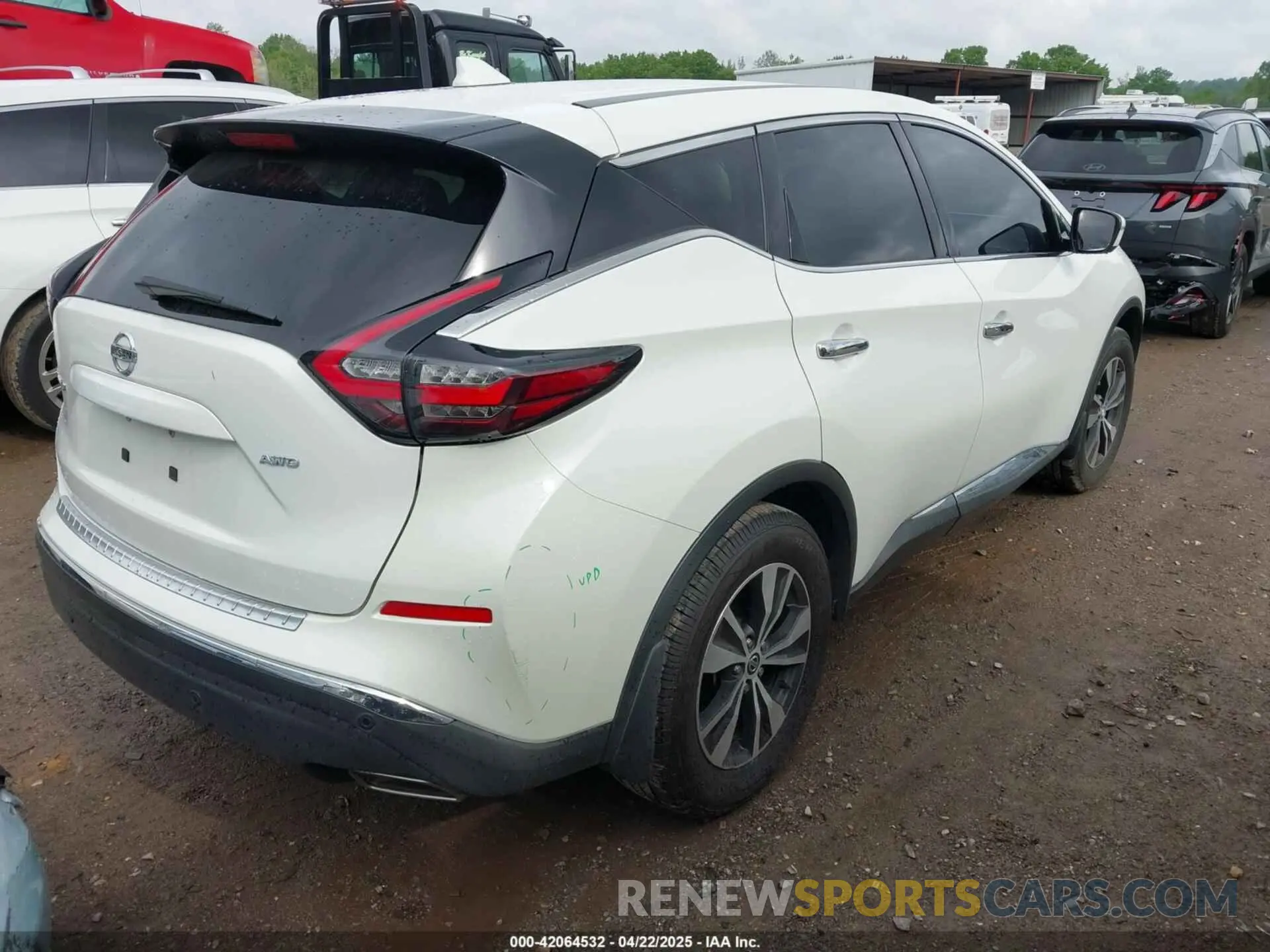 4 Photograph of a damaged car 5N1AZ2AS9LN155848 NISSAN MURANO 2020