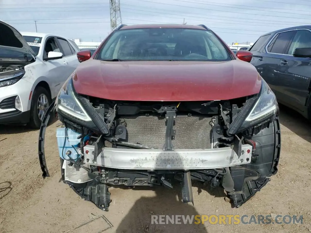 5 Photograph of a damaged car 5N1AZ2BJ0LN106348 NISSAN MURANO 2020