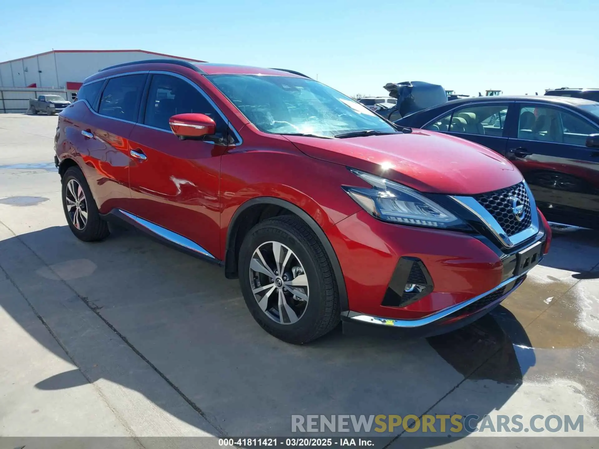 1 Photograph of a damaged car 5N1AZ2BJ3LN162235 NISSAN MURANO 2020