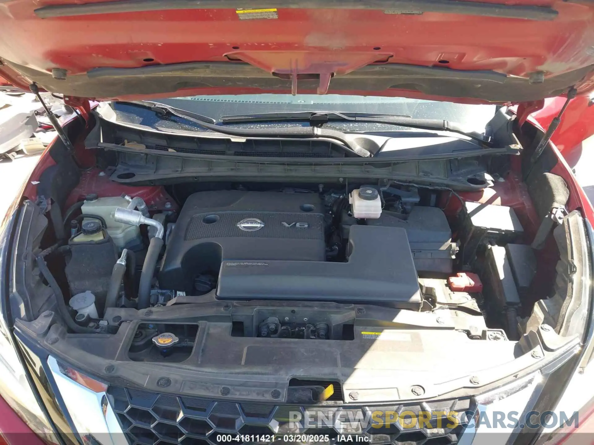 10 Photograph of a damaged car 5N1AZ2BJ3LN162235 NISSAN MURANO 2020