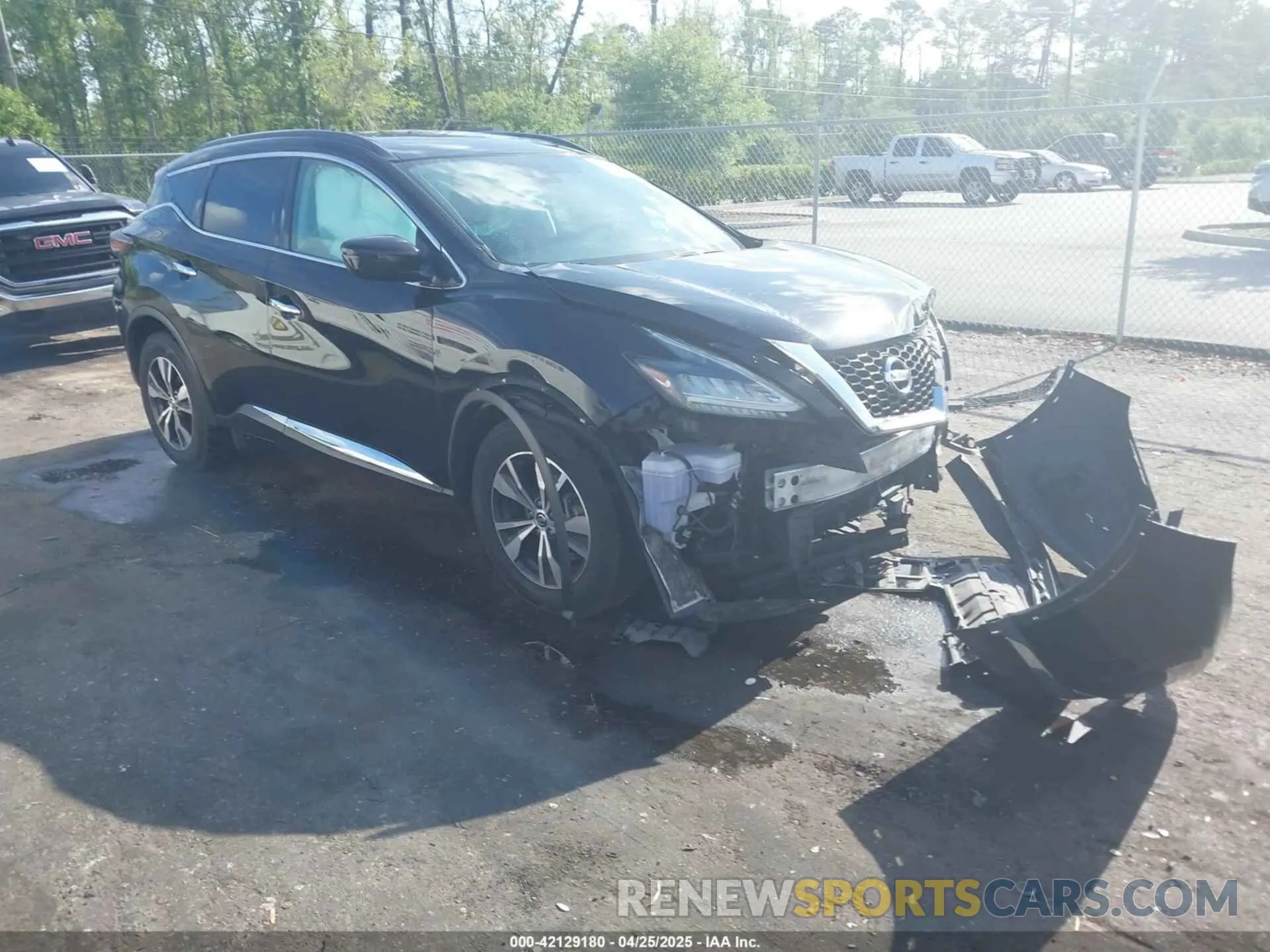1 Photograph of a damaged car 5N1AZ2BJ7LN101552 NISSAN MURANO 2020