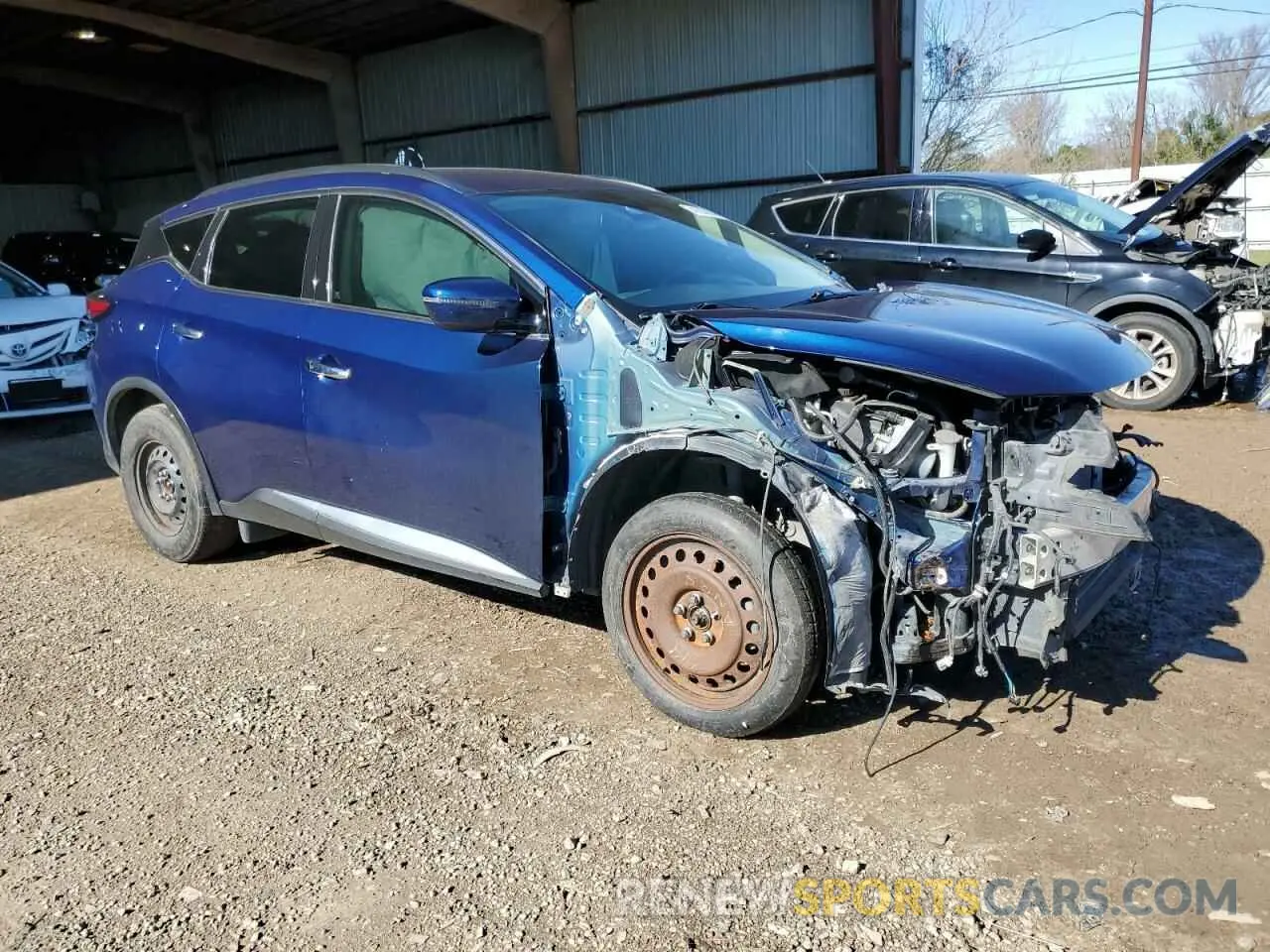 4 Photograph of a damaged car 5N1AZ2BJXLN106647 NISSAN MURANO 2020