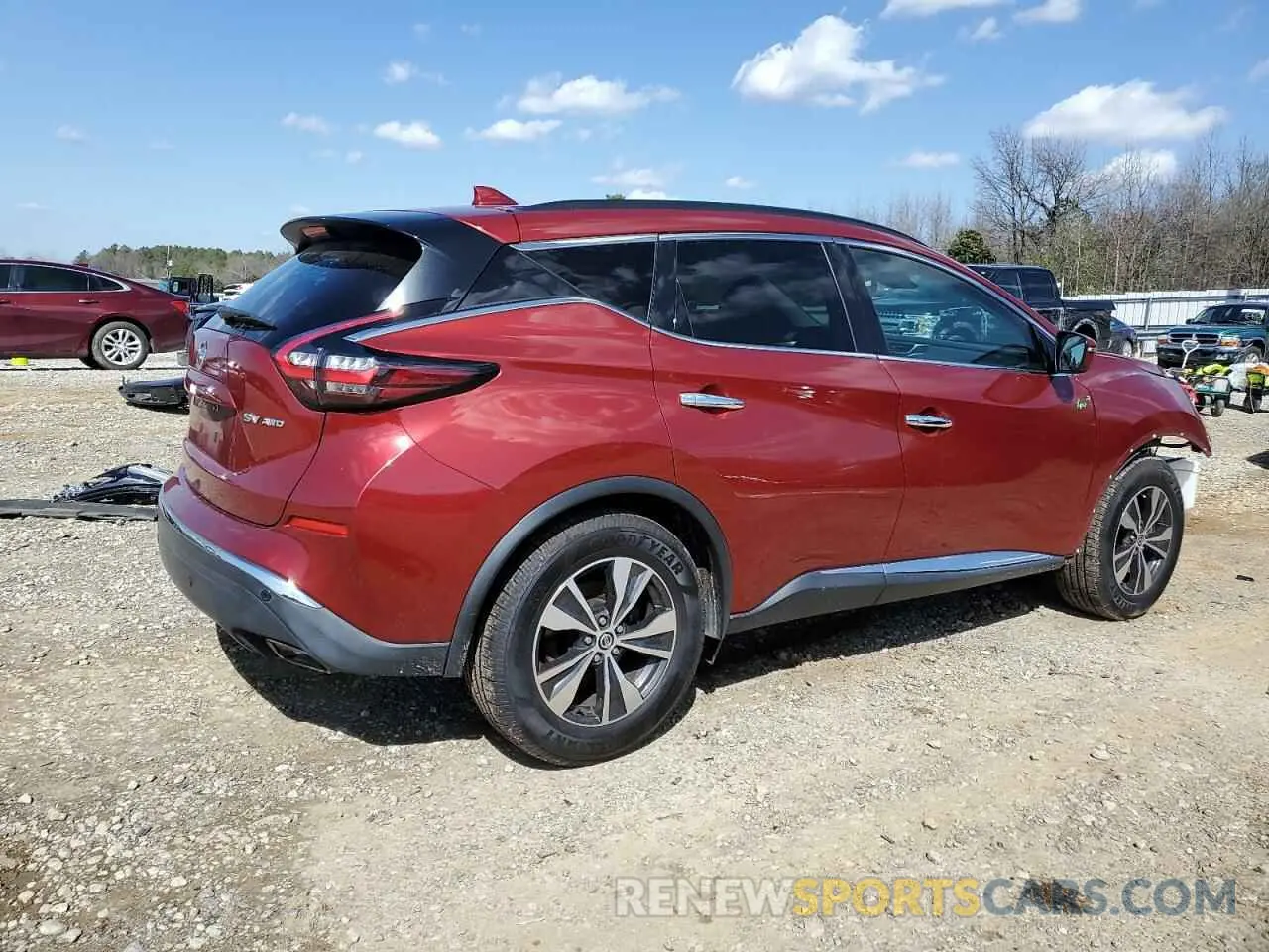 3 Photograph of a damaged car 5N1AZ2BS1LN123930 NISSAN MURANO 2020